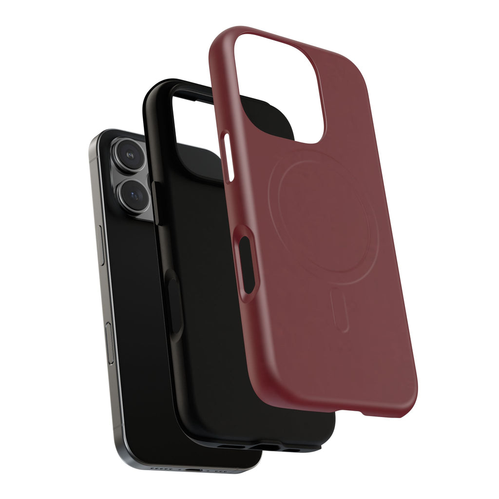 Dark Cherry MagSafe Protective Phone Case