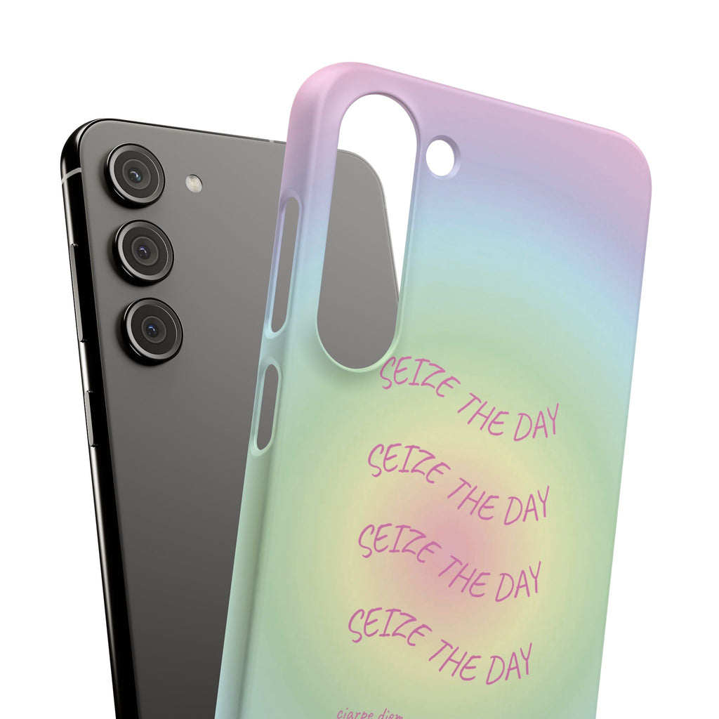 Carpe Diem Bermuda Halo Gradient Snap Phone Case