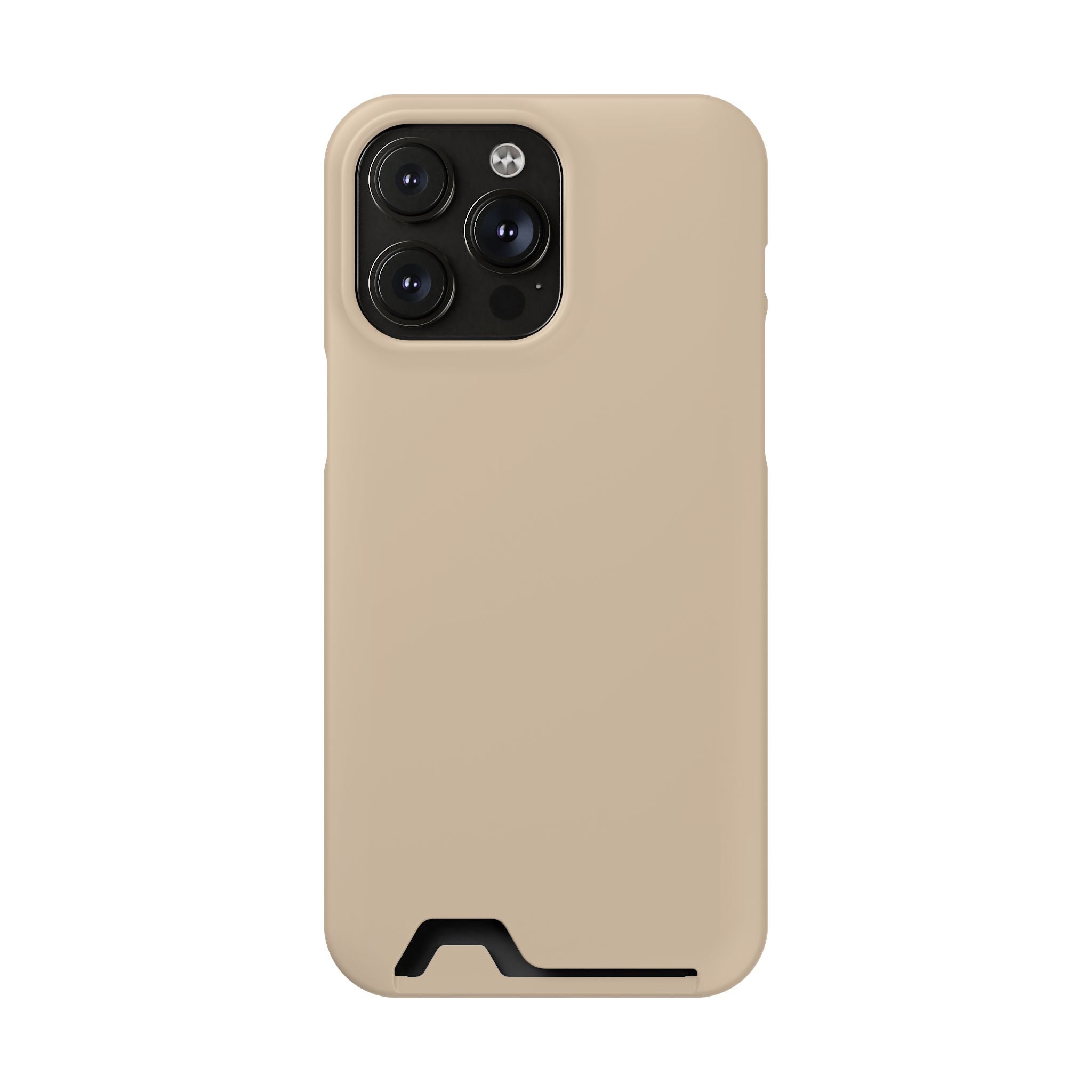 Beige Card-Holder Phone Case