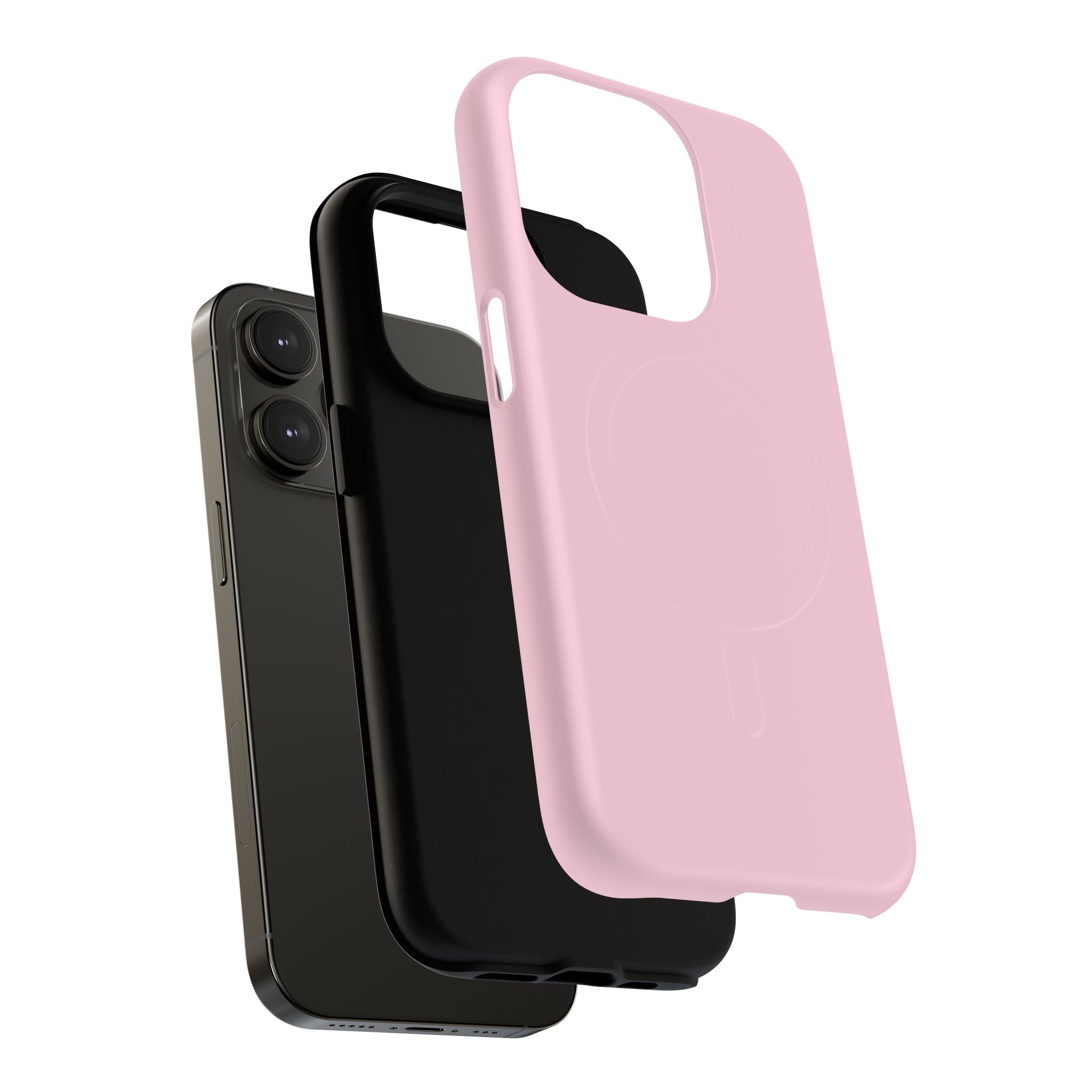 Pale Pink MagSafe Protective Phone Case
