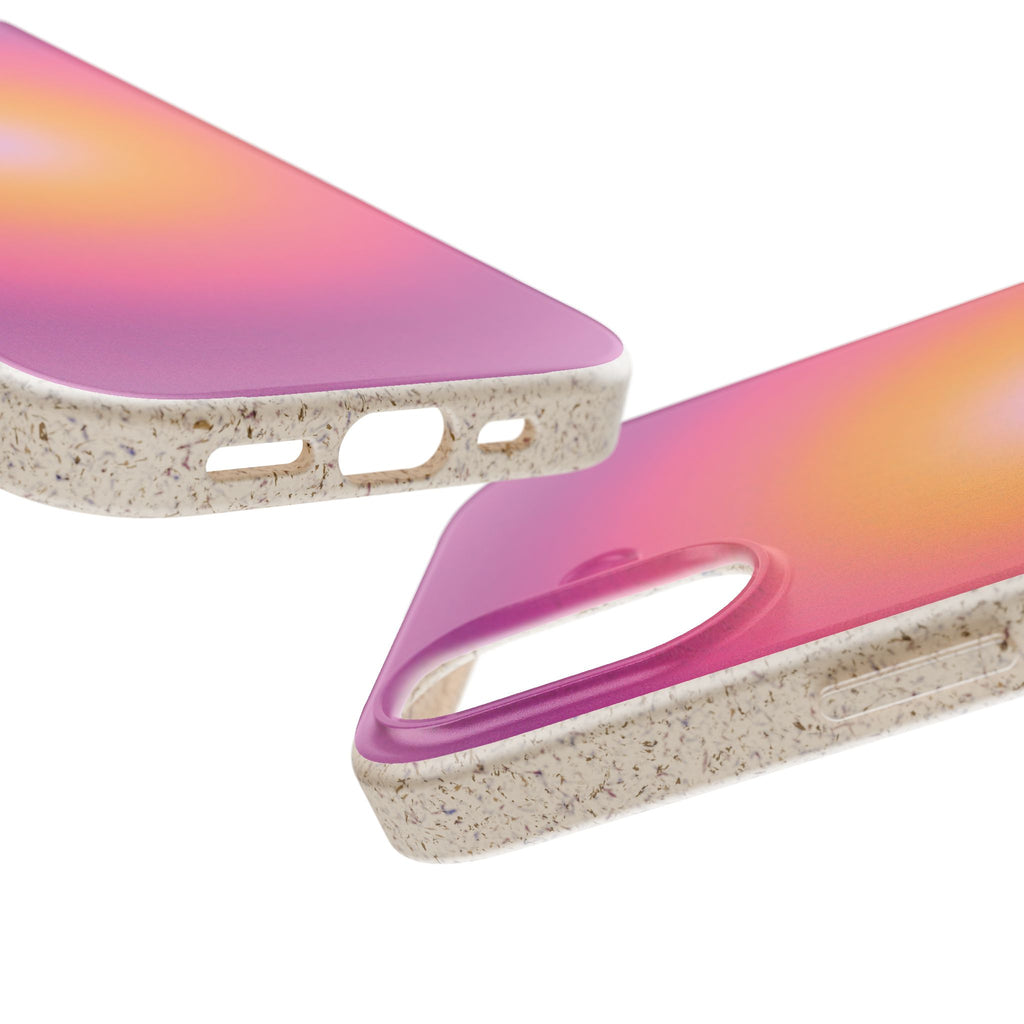 Sunset Glow Biodegradable Phone Case -  Eco-Friendly Cover