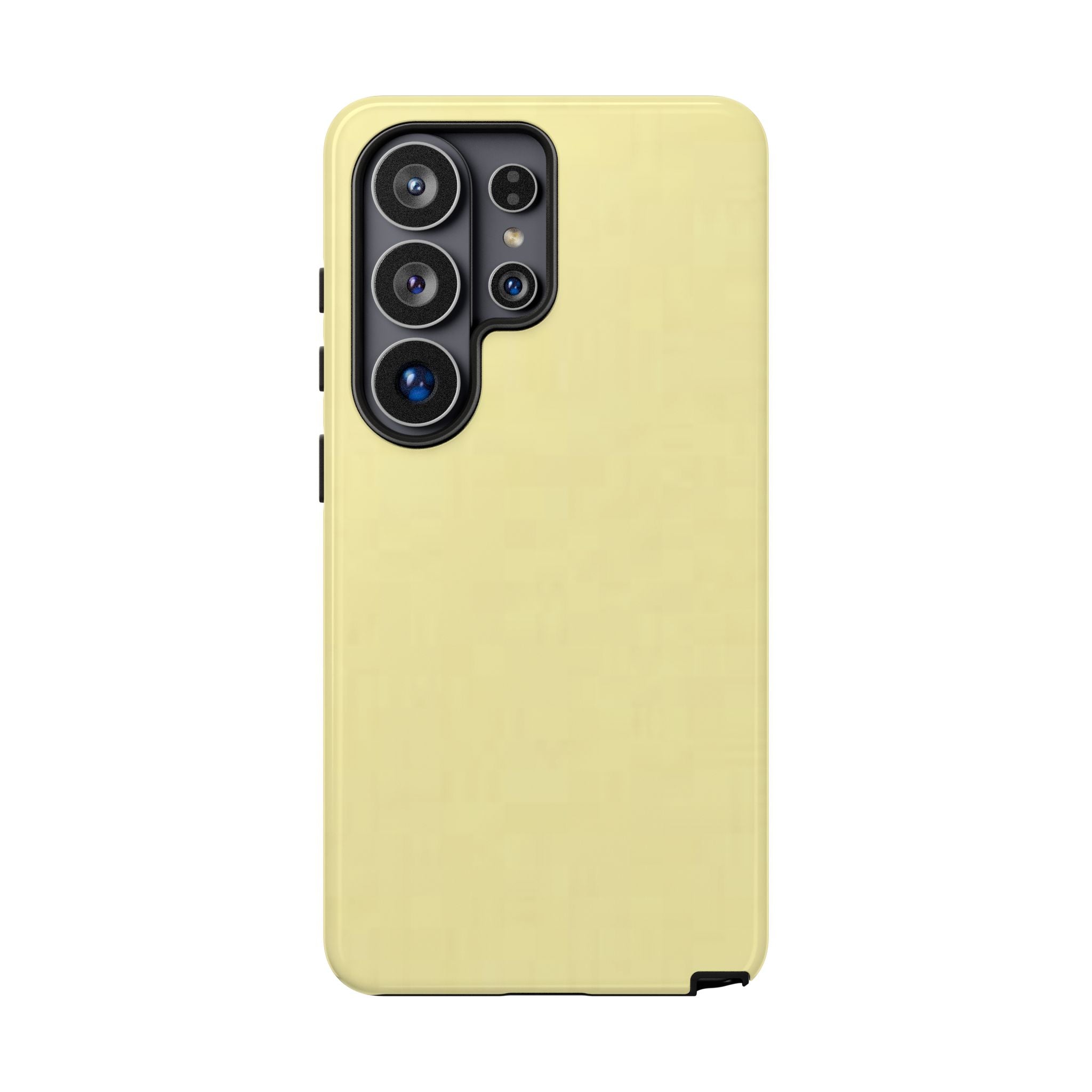 Pale Yellow Protective Phone Case