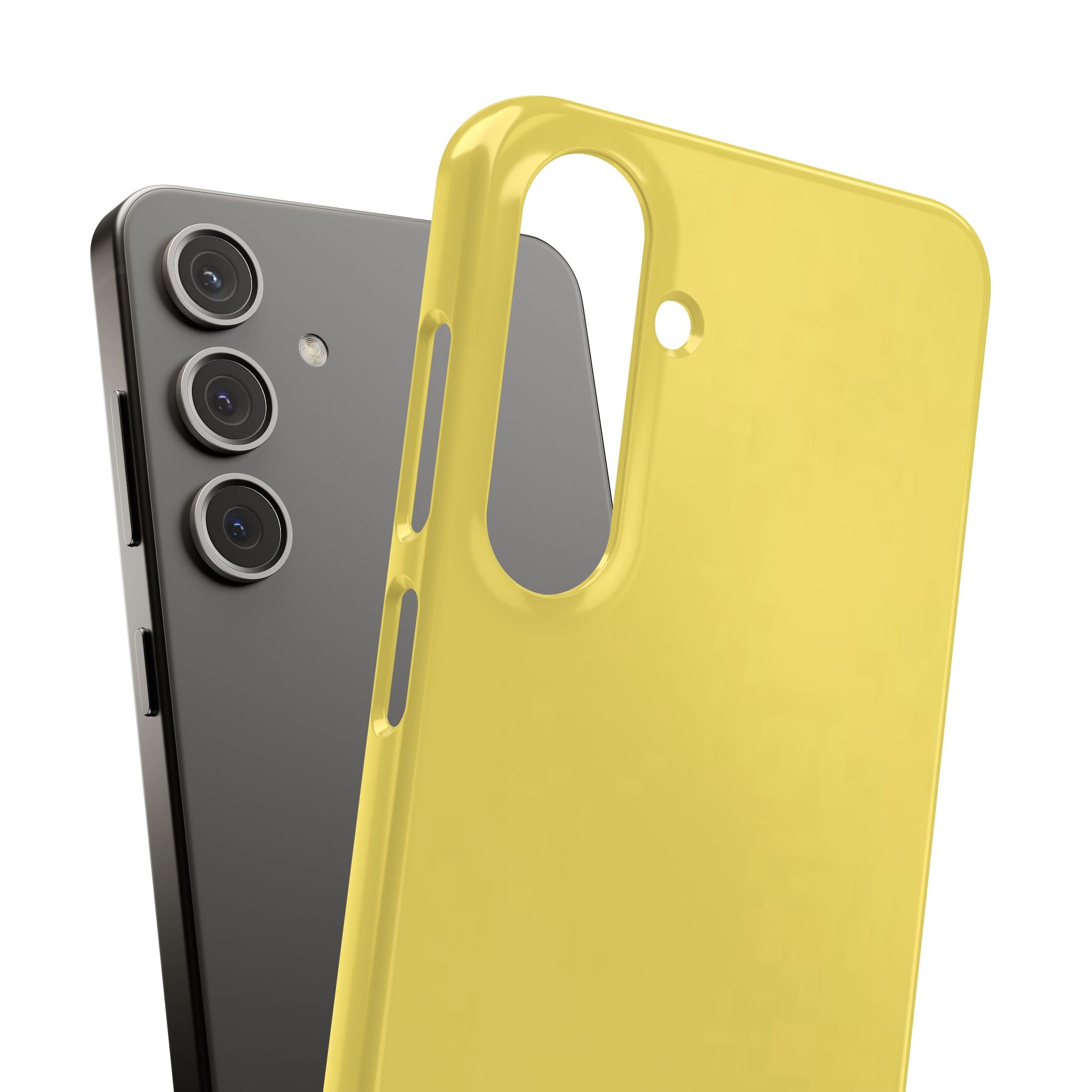 Yellow Snap Phone Case