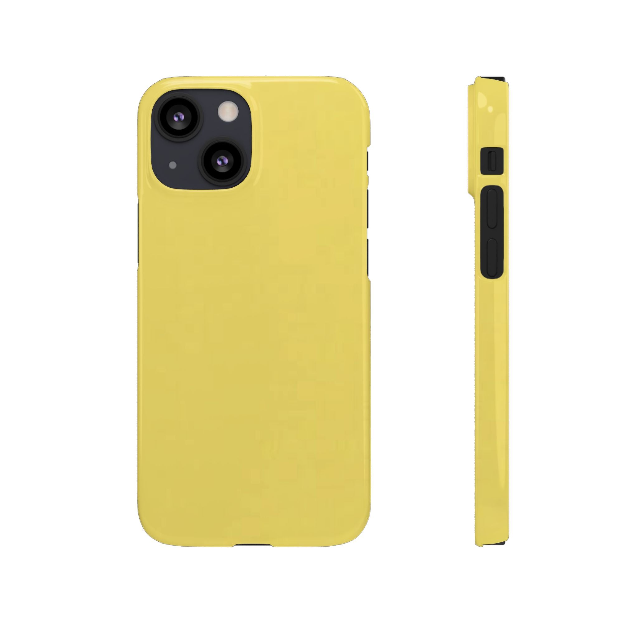 Yellow Snap Phone Case