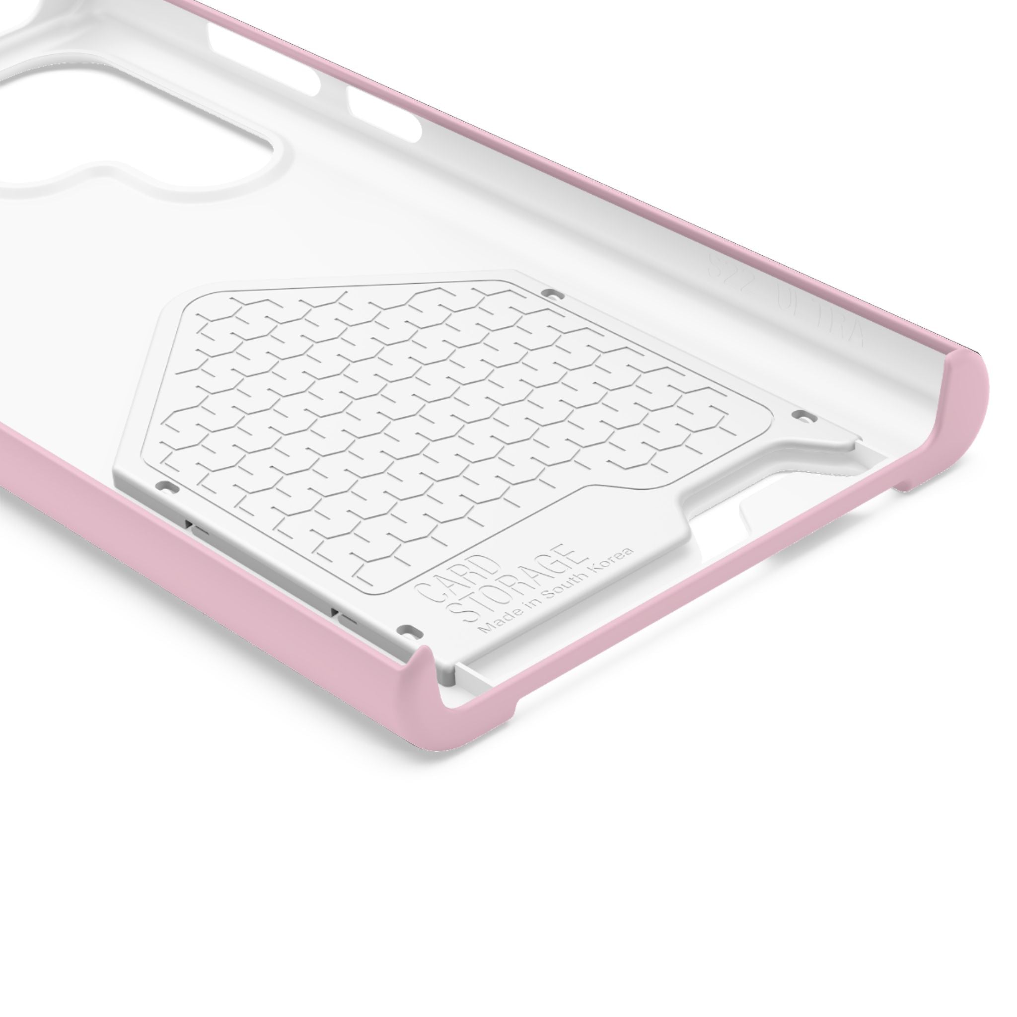 Pale Pink Card-Holder Phone Case