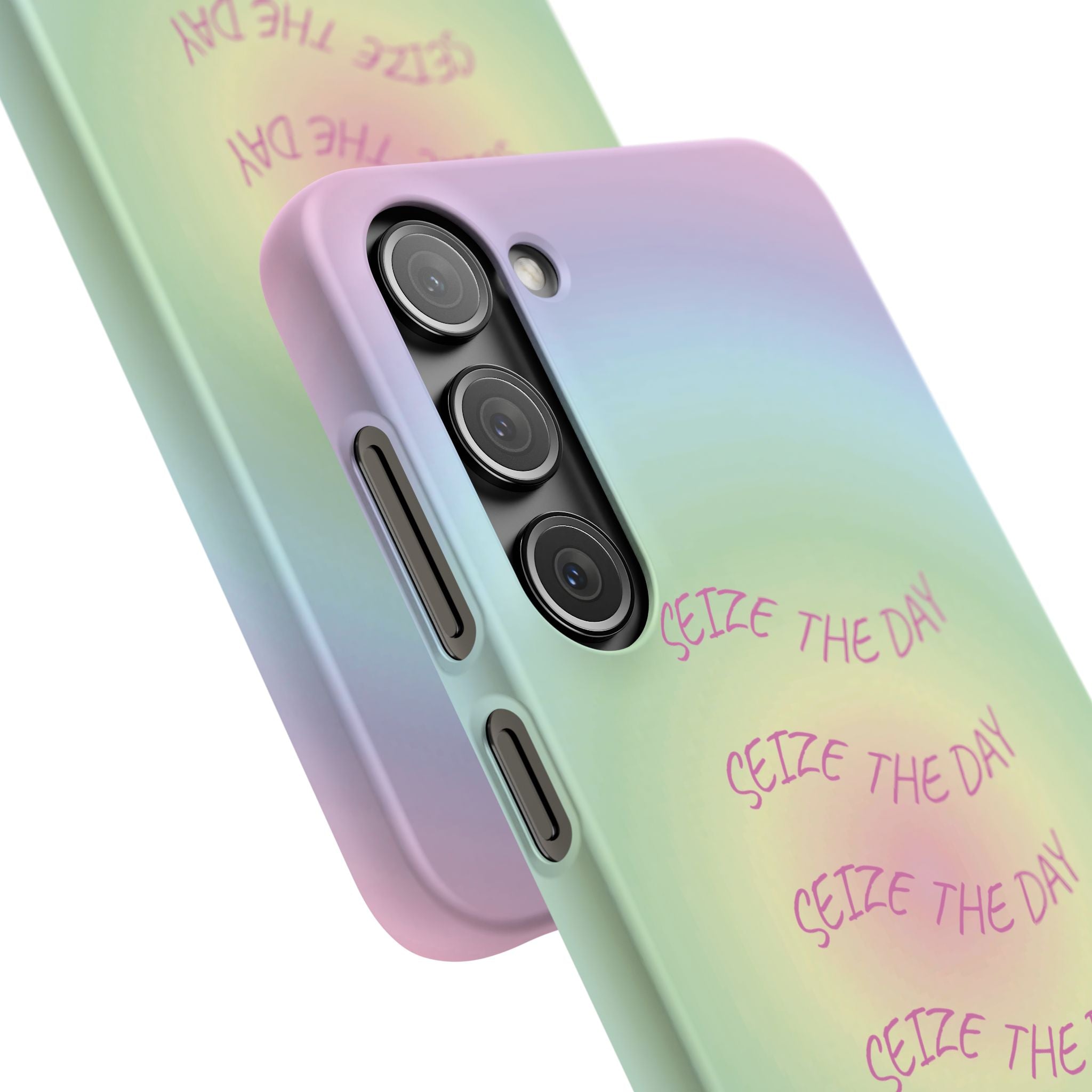 Carpe Diem Bermuda Halo Gradient Snap Phone Case