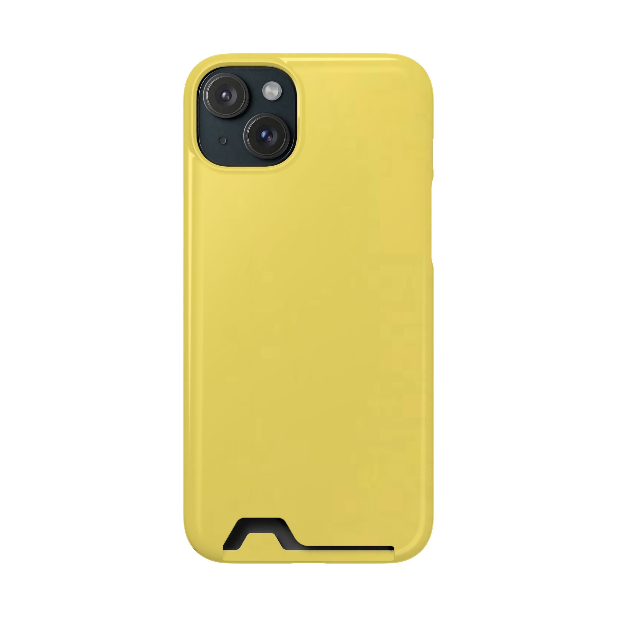Yellow Card-Holder Phone Case