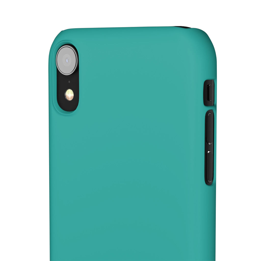 Teal Snap Phone Case