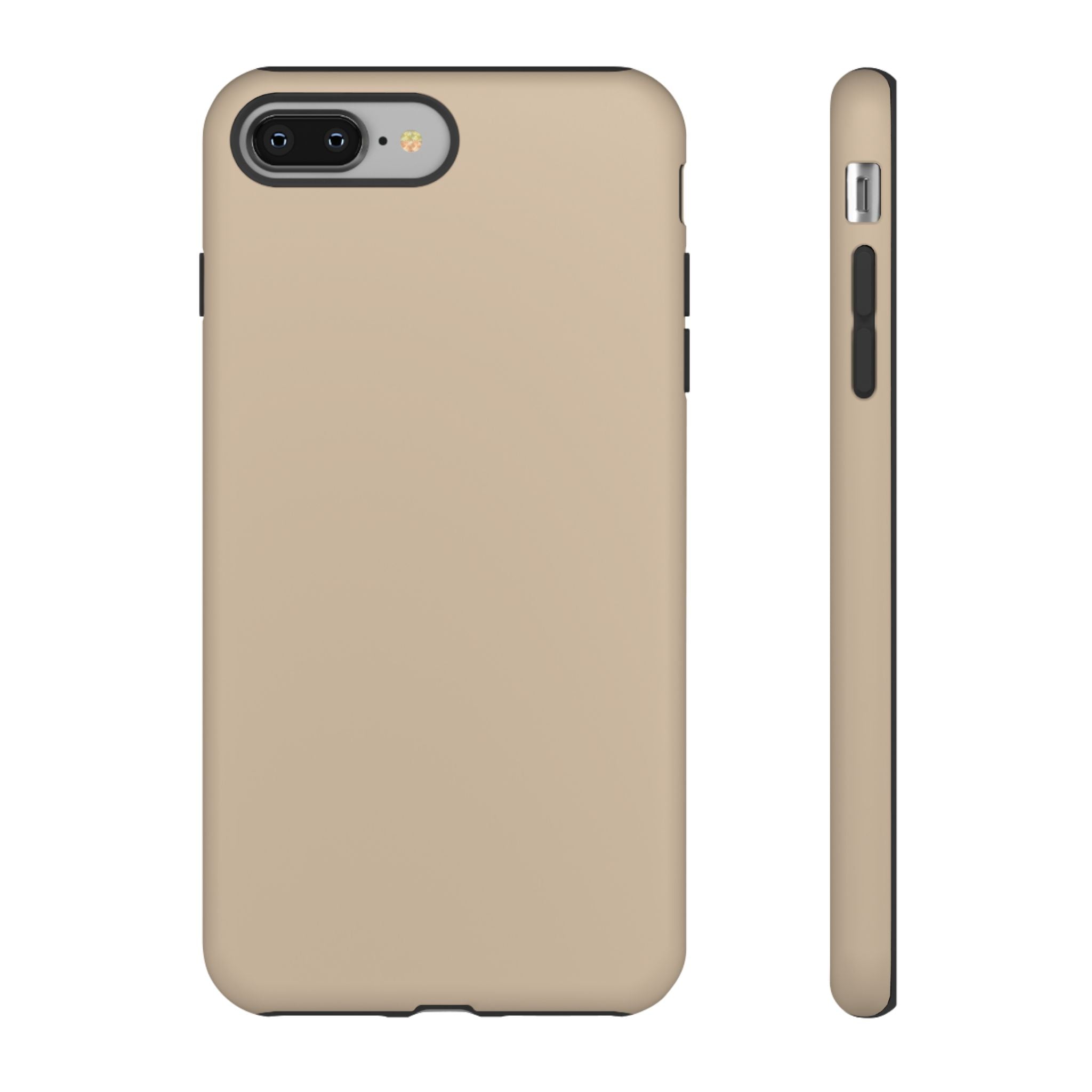 Beige Protective Phone Case