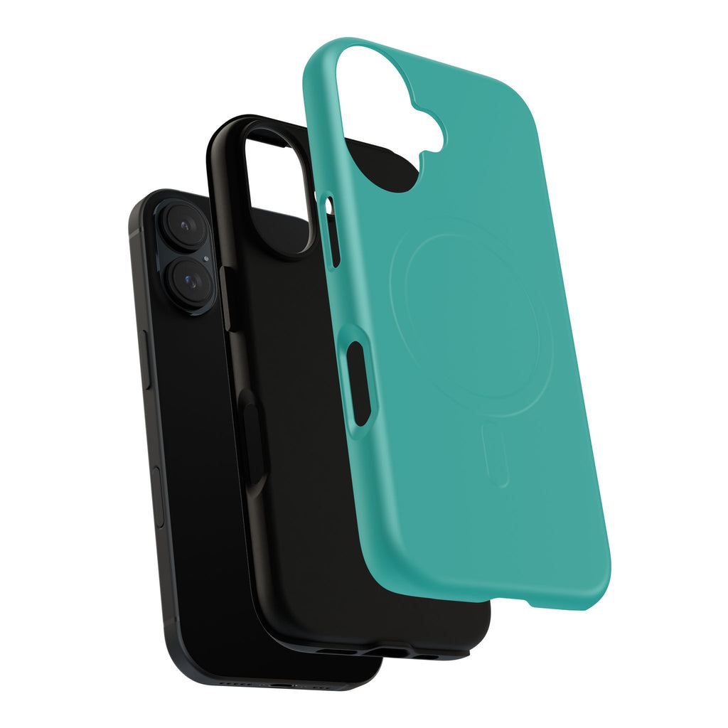 Teal MagSafe Protective Phone Case