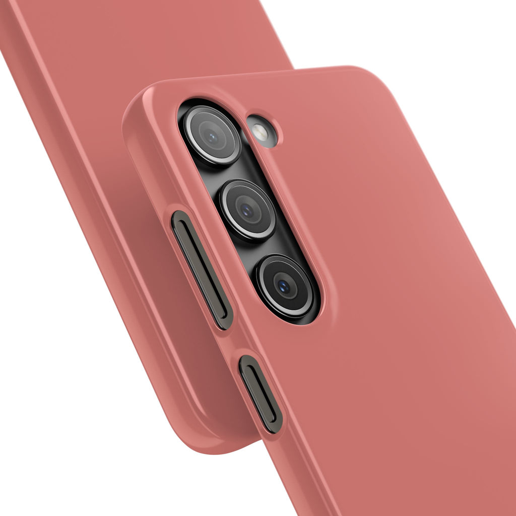 Frosty Pink Snap Phone Case