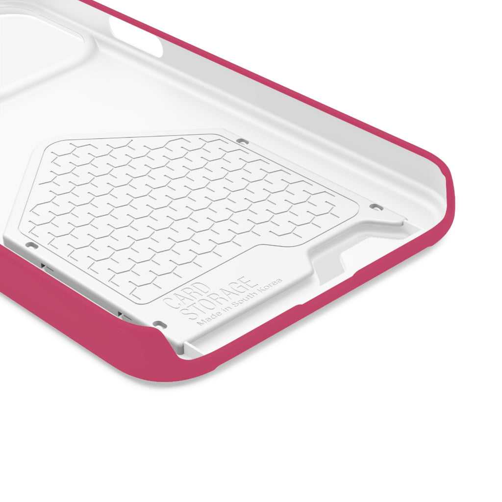Raspberry Card Holder Phone Case