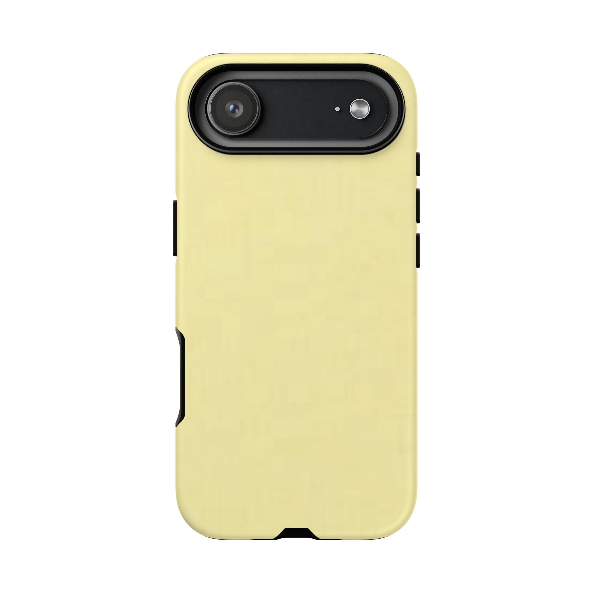 Pale Yellow Protective Phone Case