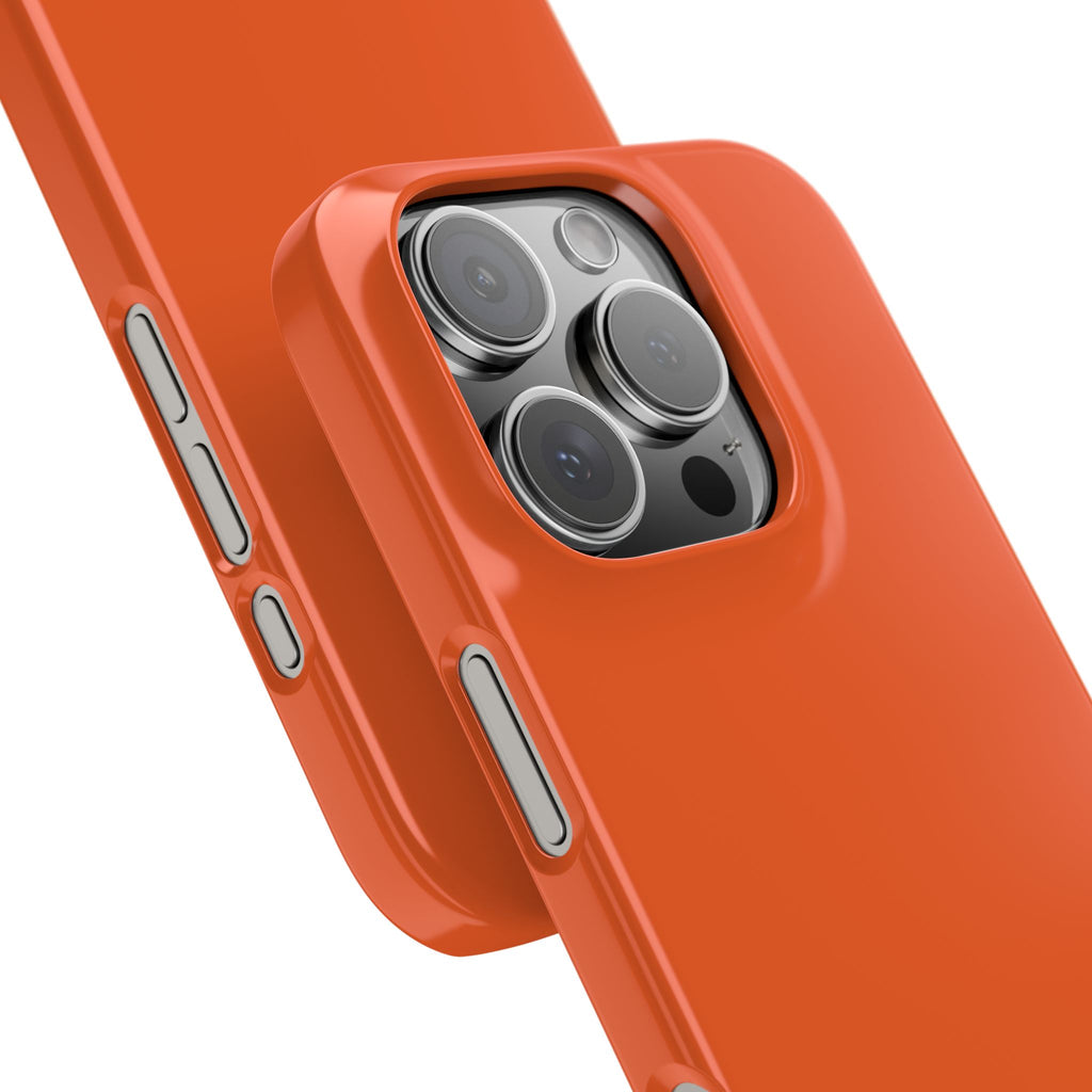 Orange Snap Phone Case