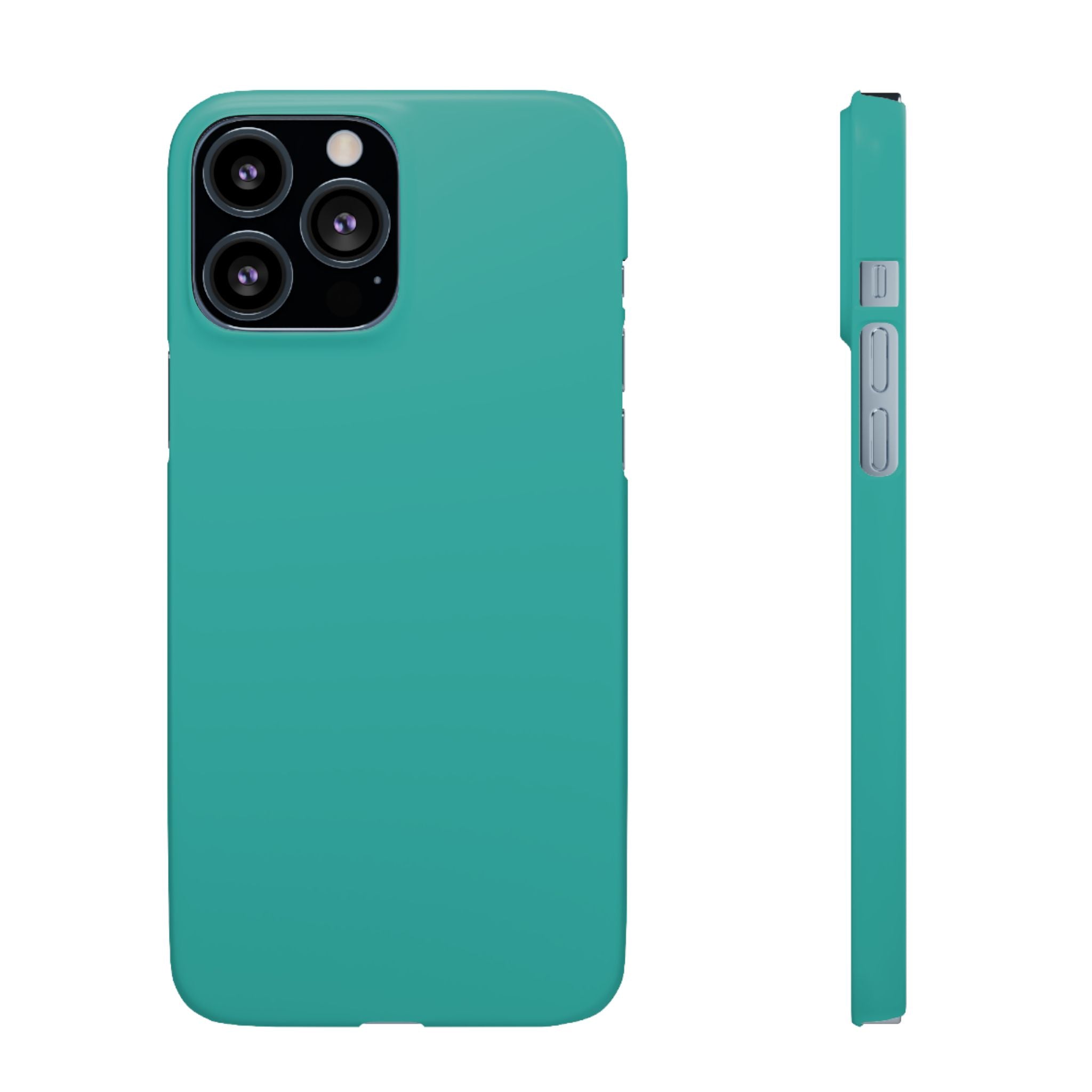 Teal Snap Phone Case