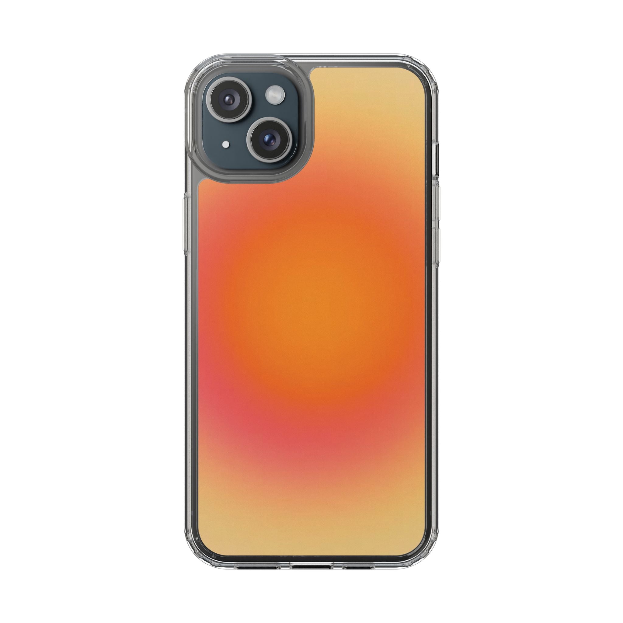 Clear Sunburst Protective Phone Case