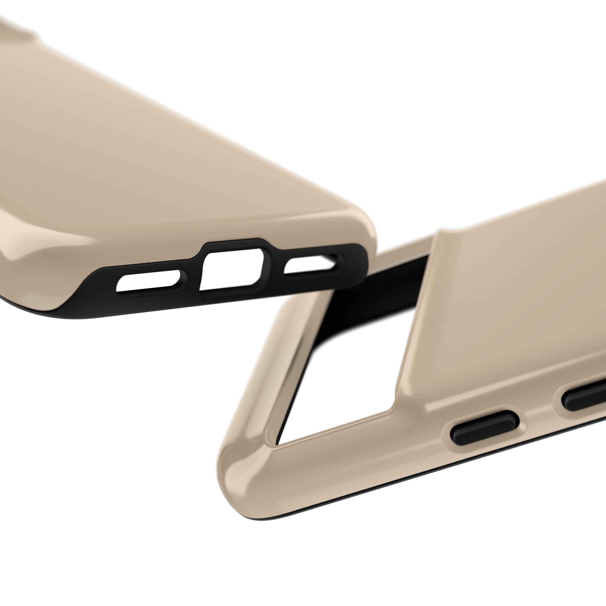 Beige Protective Phone Case
