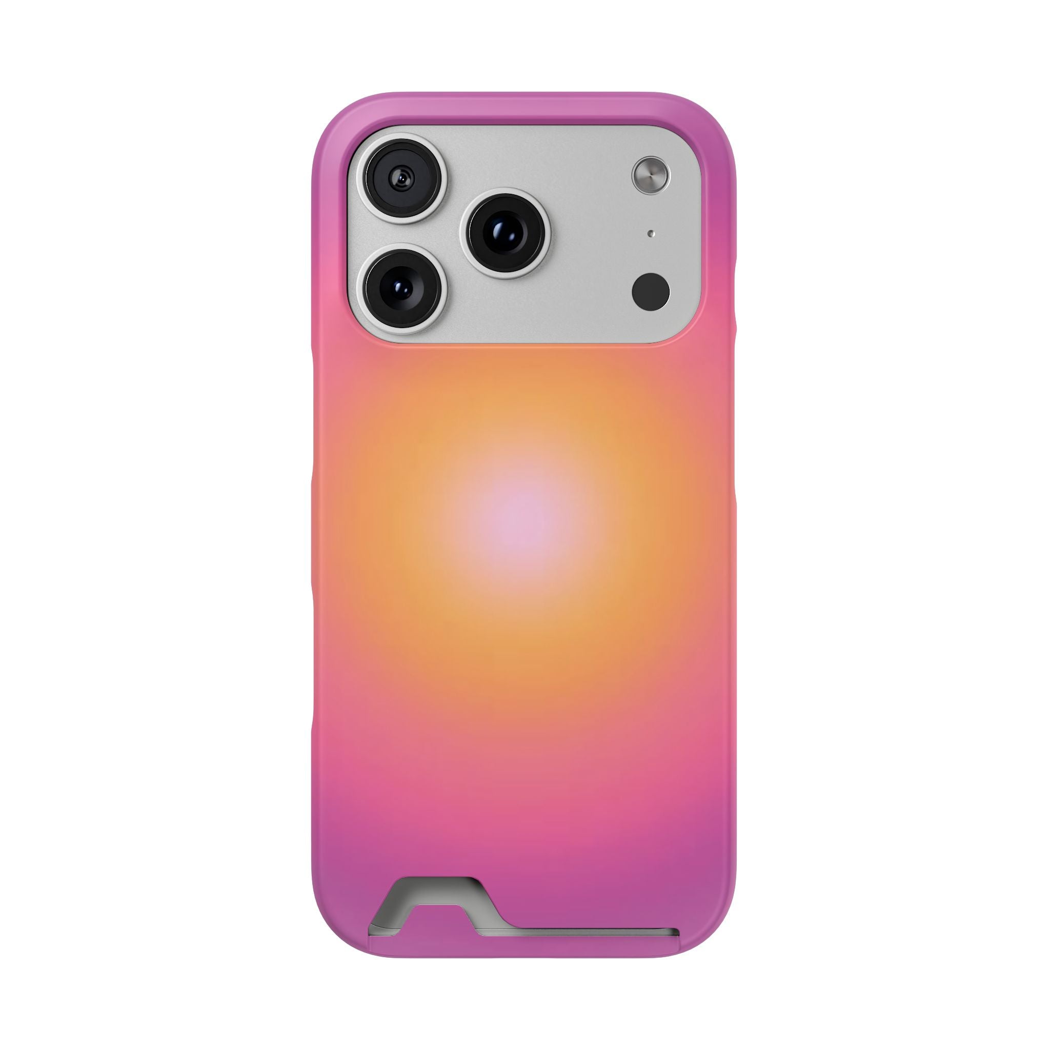 Sunset Gradient Phone Case with Card Holder