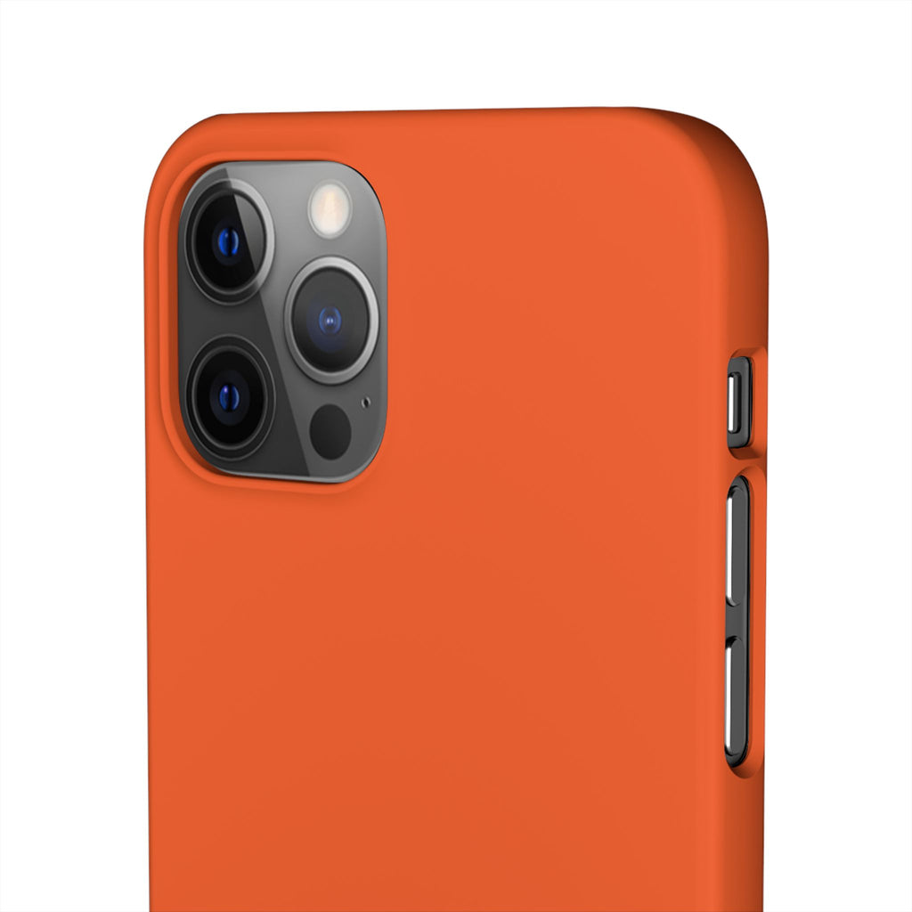 Orange Snap Phone Case