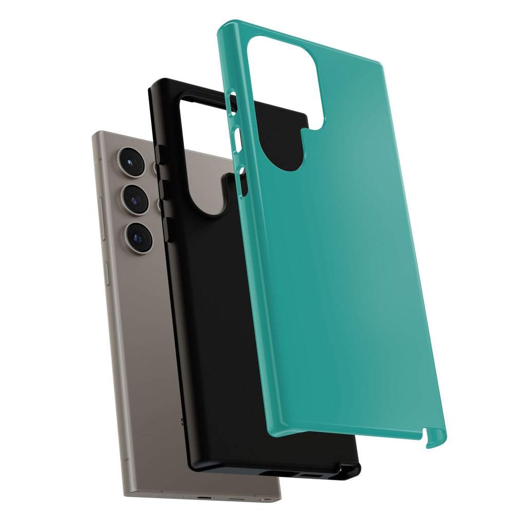 Teal Protective Phone Case