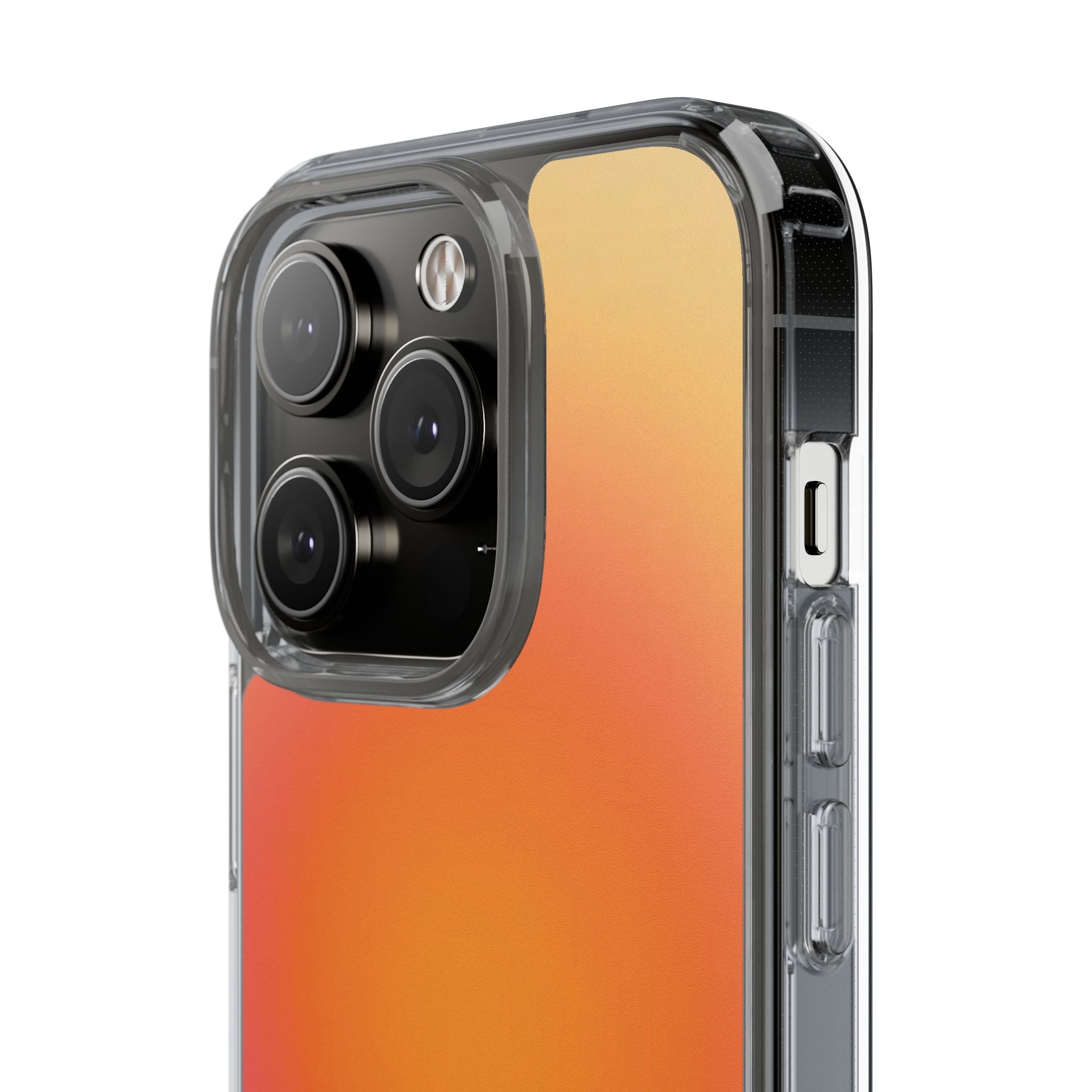 Clear Sunburst Protective Phone Case
