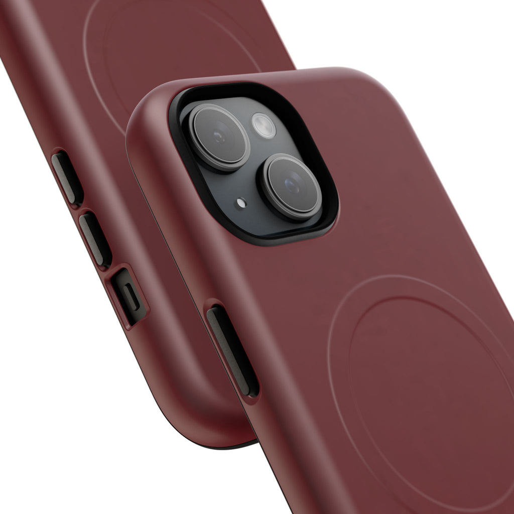 Dark Cherry MagSafe Protective Phone Case