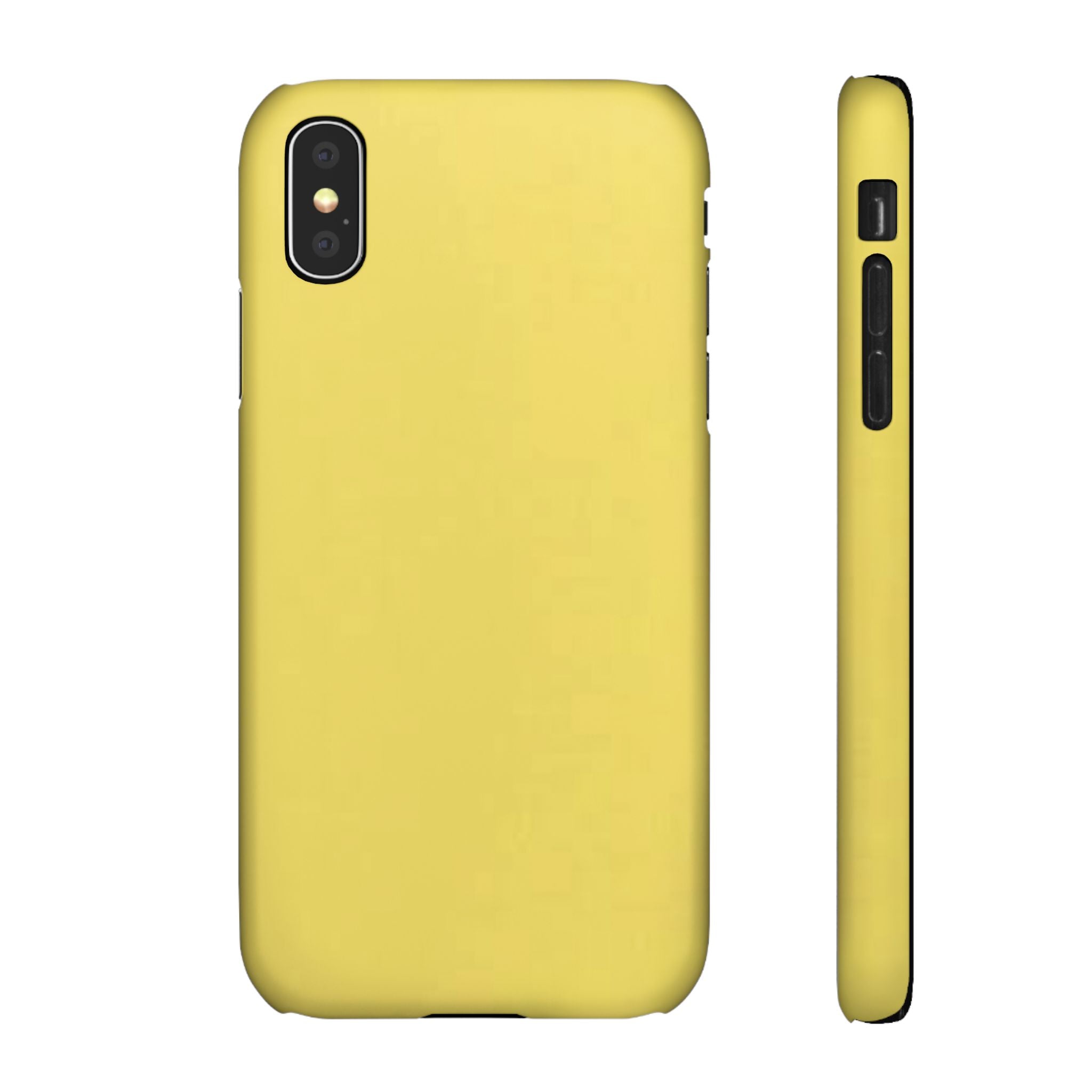 Yellow Snap Phone Case