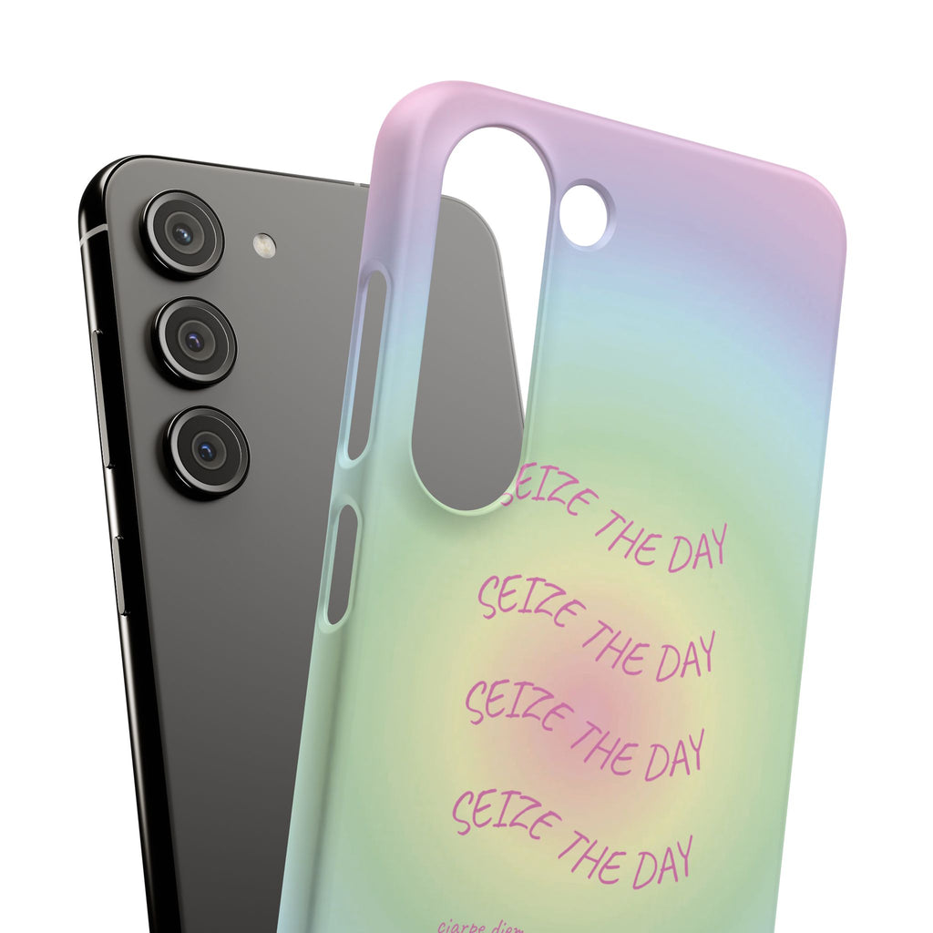 Carpe Diem Bermuda Halo Gradient Snap Phone Case