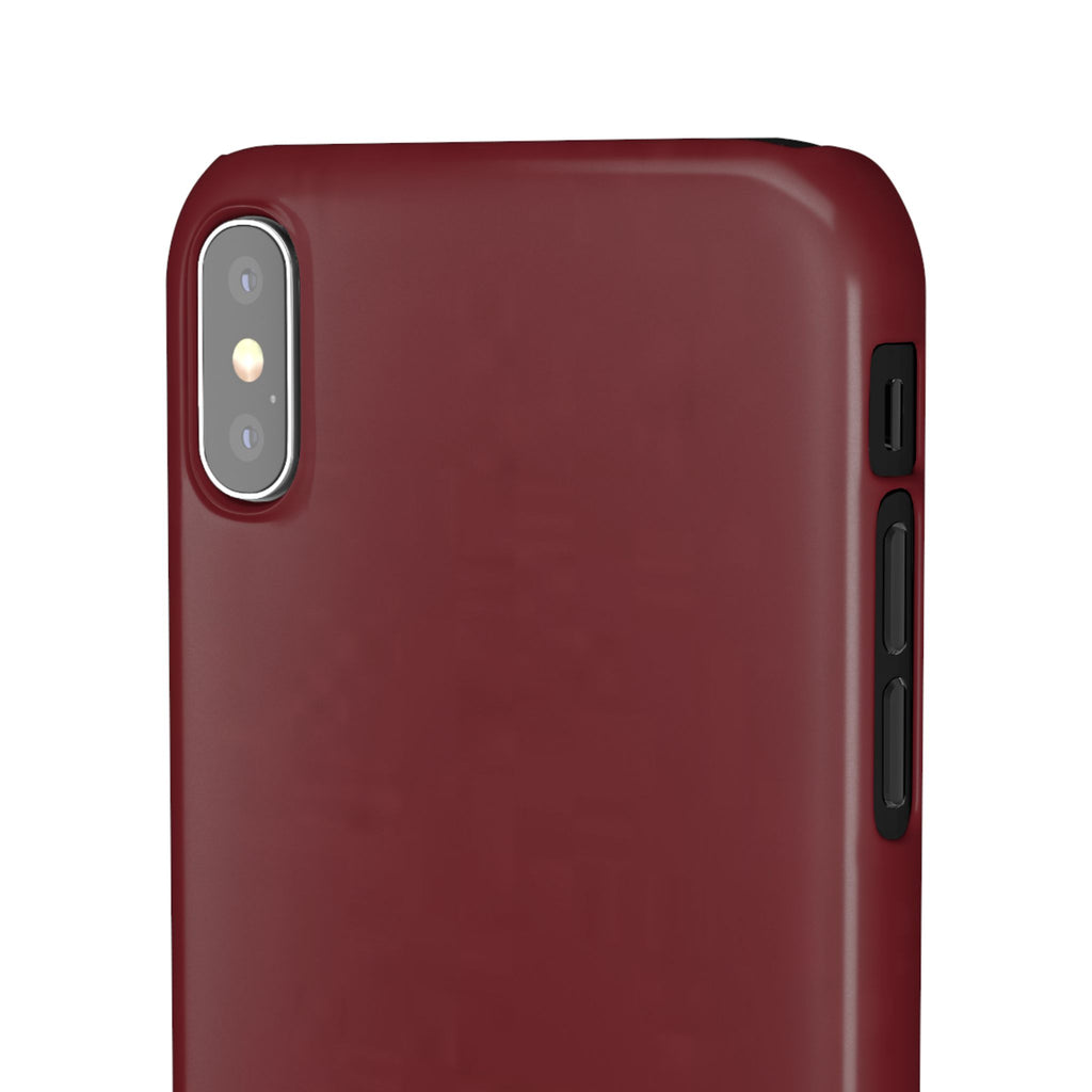 Dark Cherry Snap Phone Case