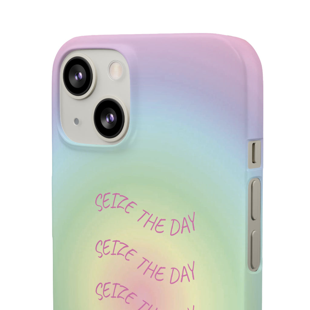 Carpe Diem Bermuda Halo Gradient Snap Phone Case
