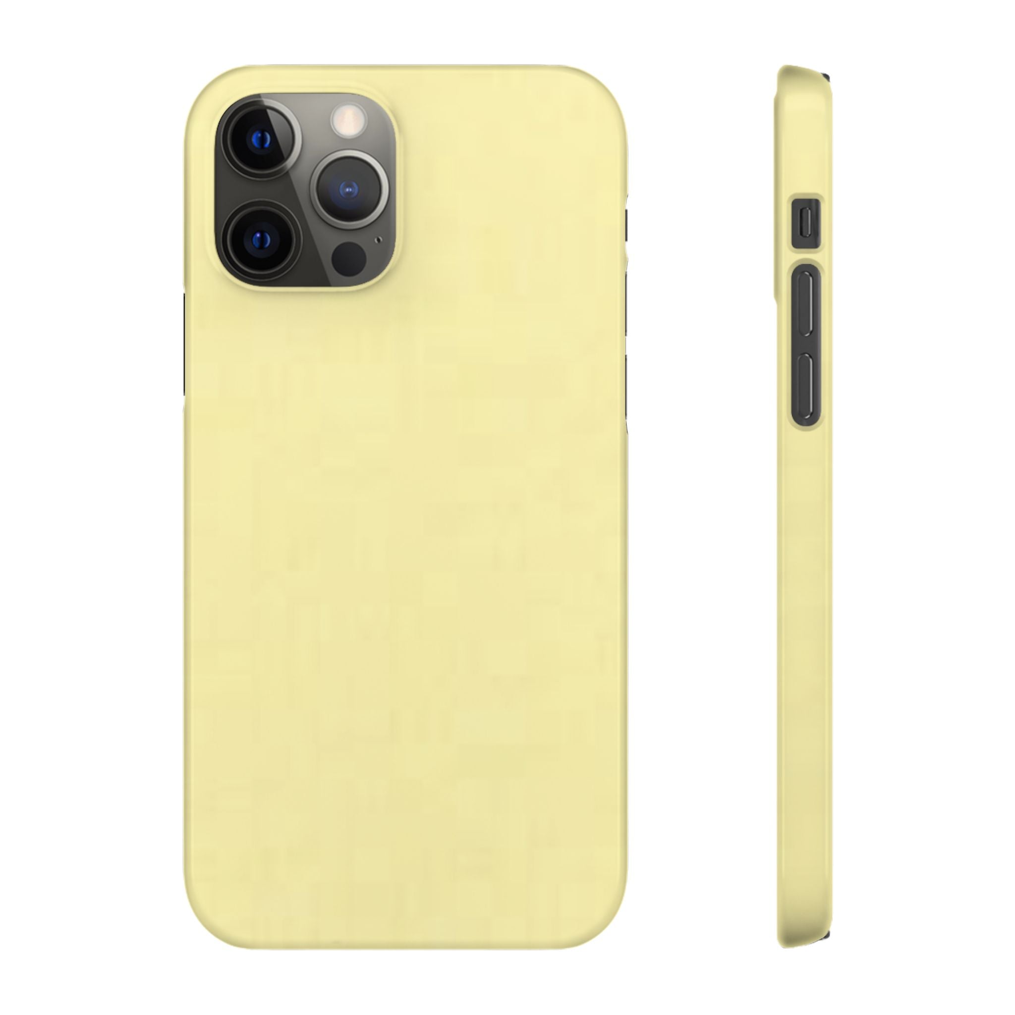 Pale Yellow Snap Phone Case