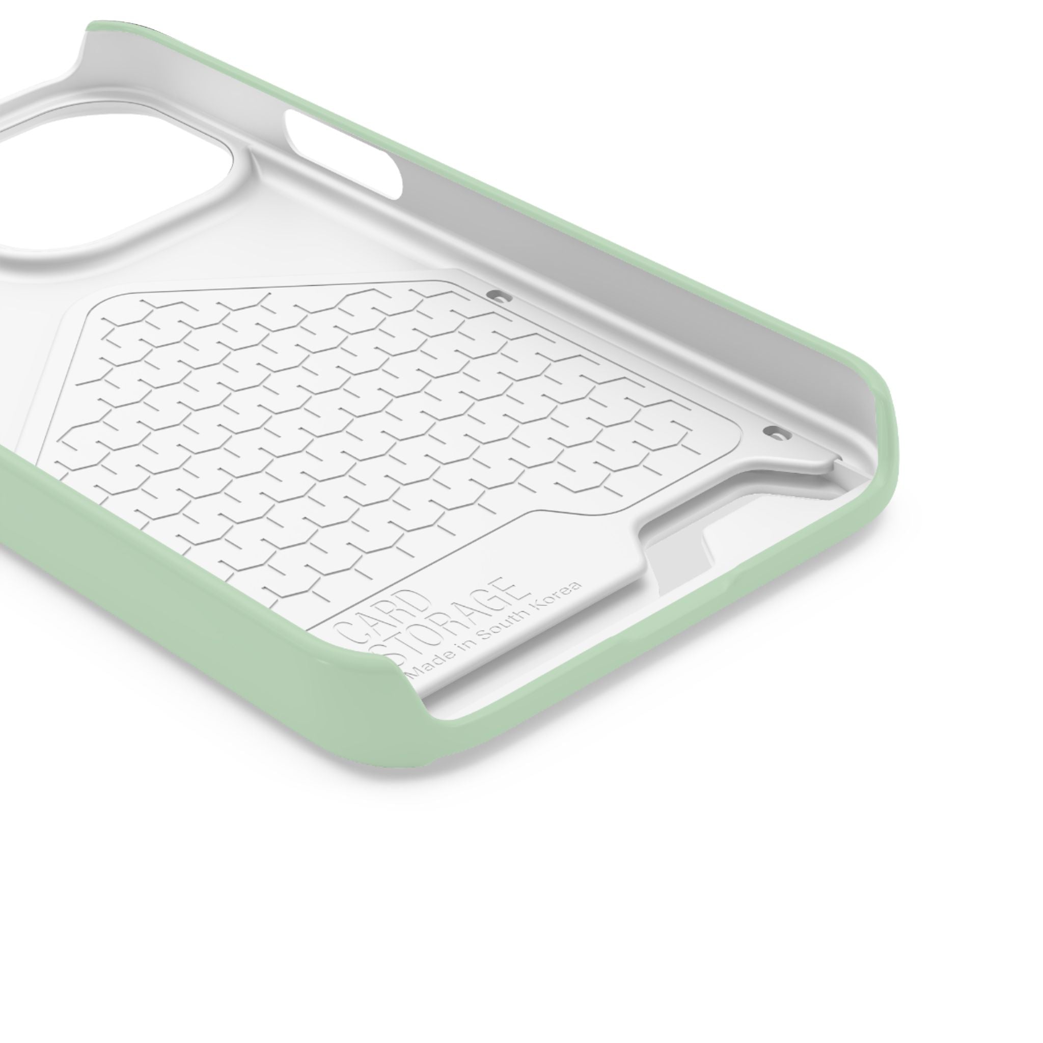 Mint Card-Holder Phone Case