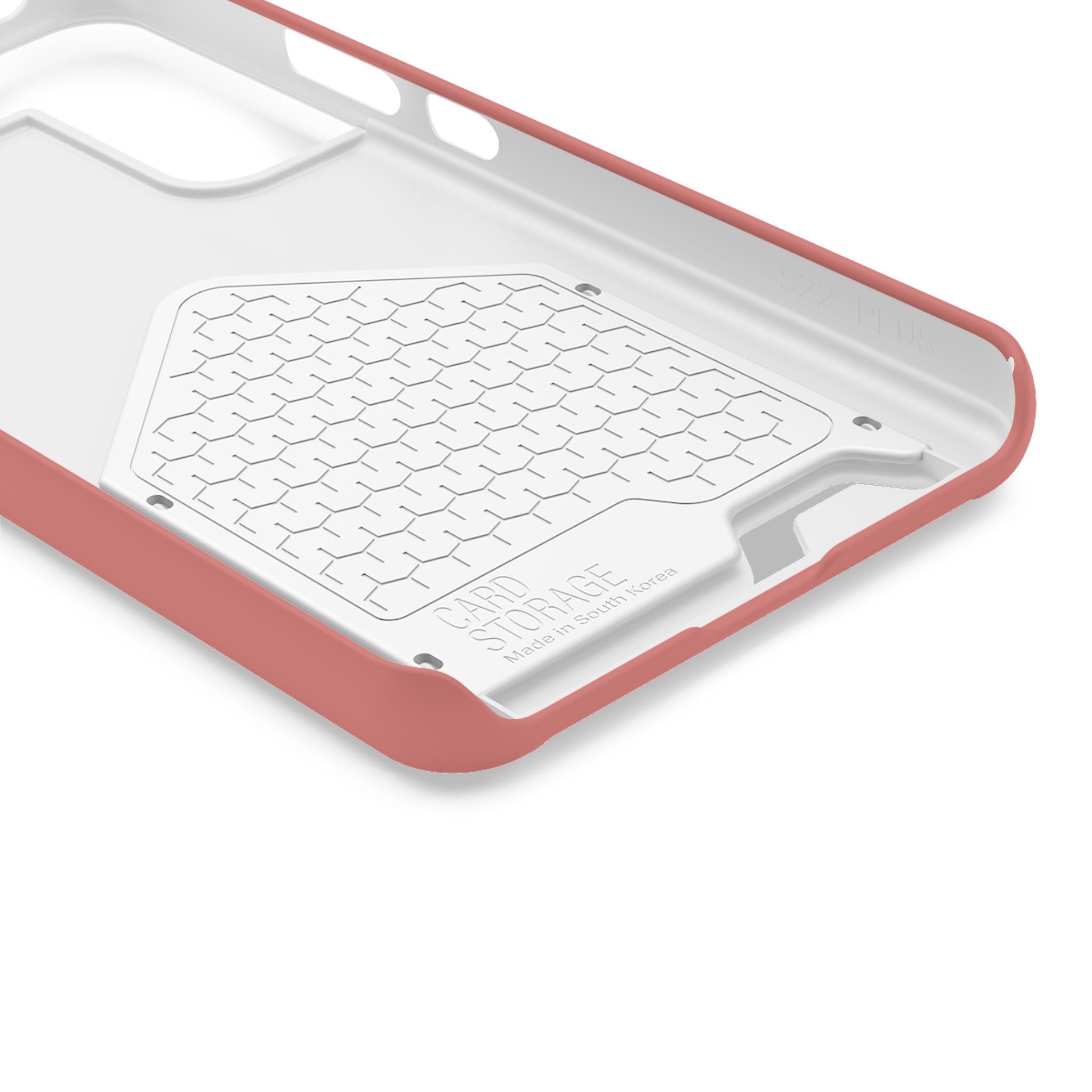 Frosty Pink Card Holder Phone Case