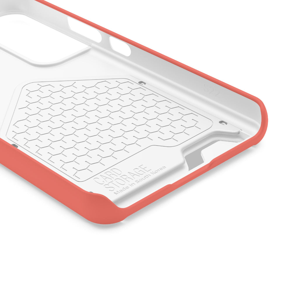 Coral Cardholder Phone Case