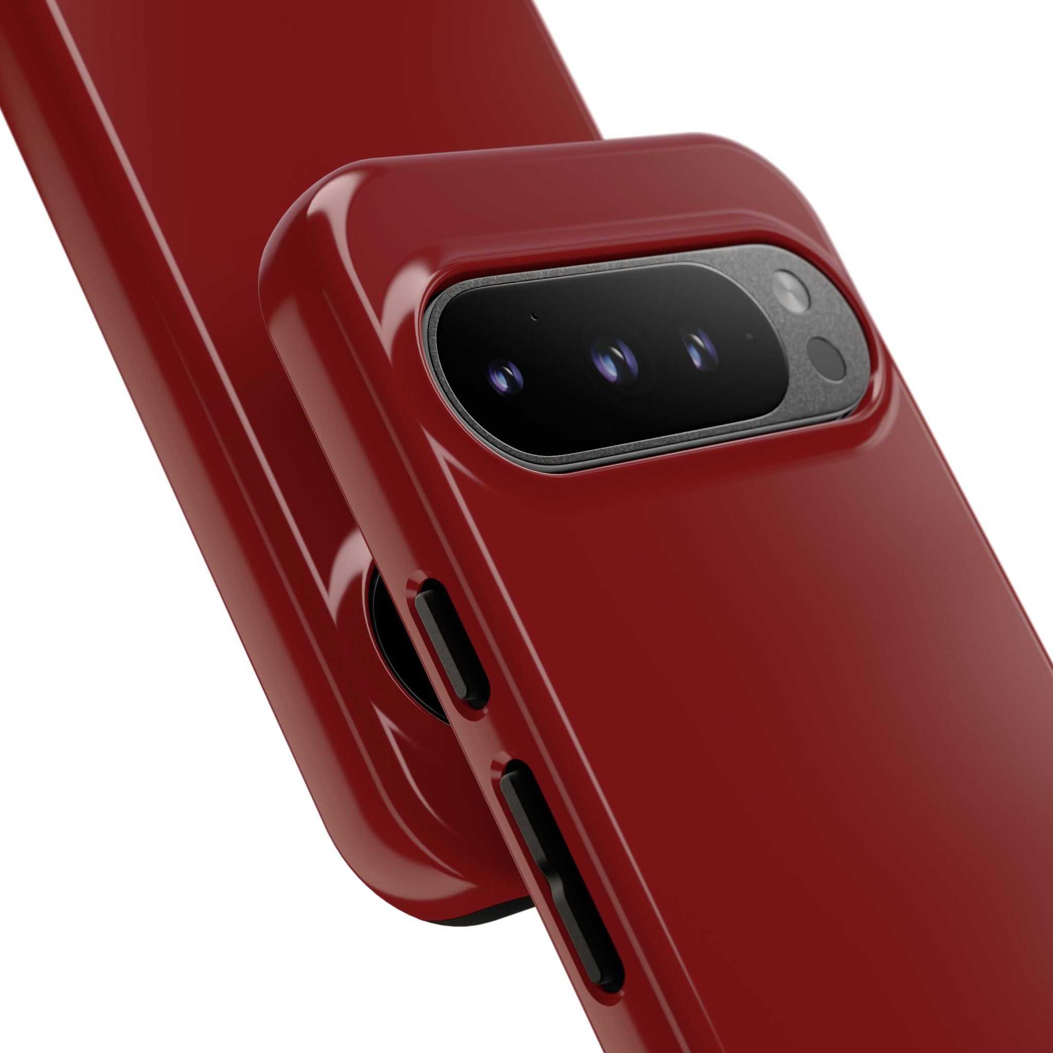 Dark Red Protective Phone Case
