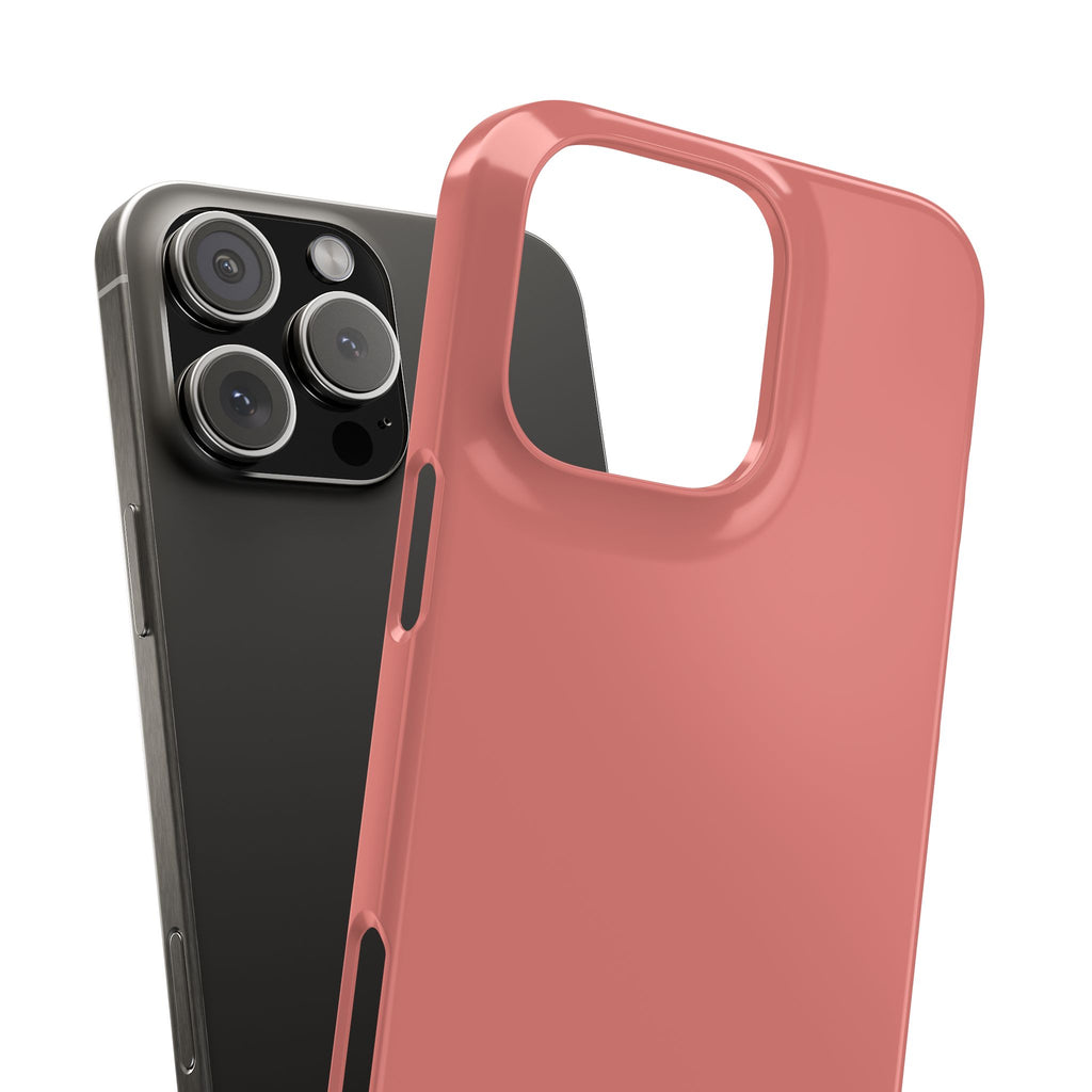 Frosty Pink Snap Phone Case