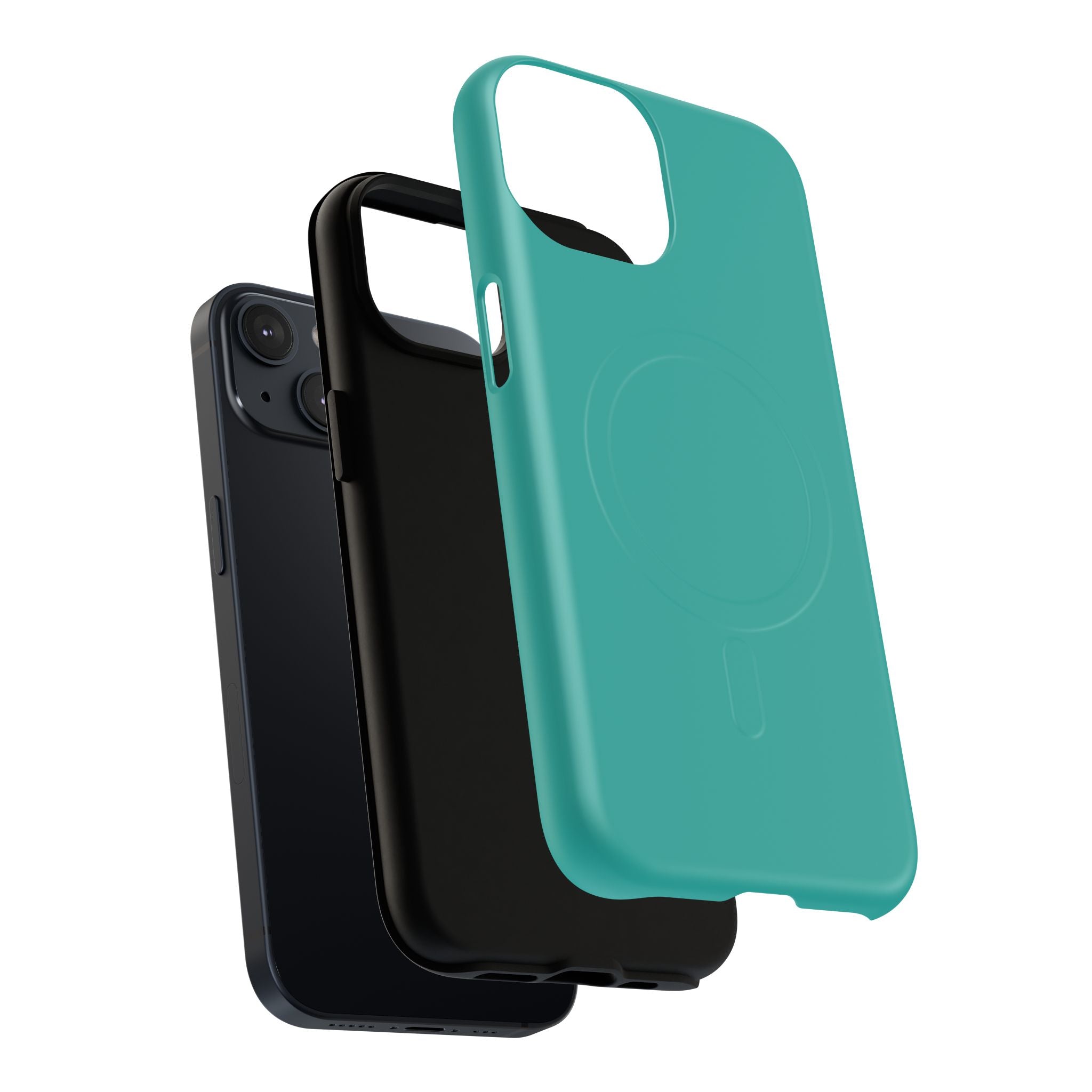 Teal MagSafe Protective Phone Case