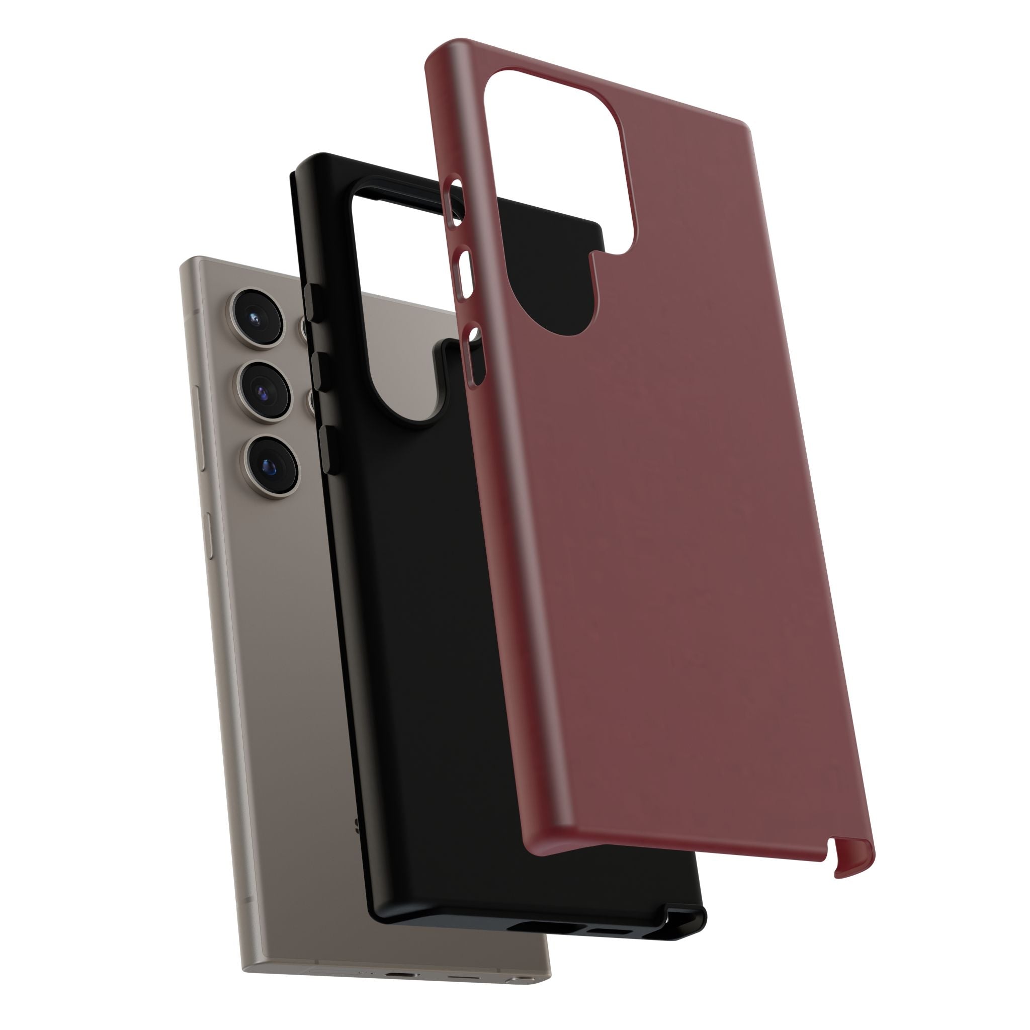 Dark Cherry Protective Phone Case