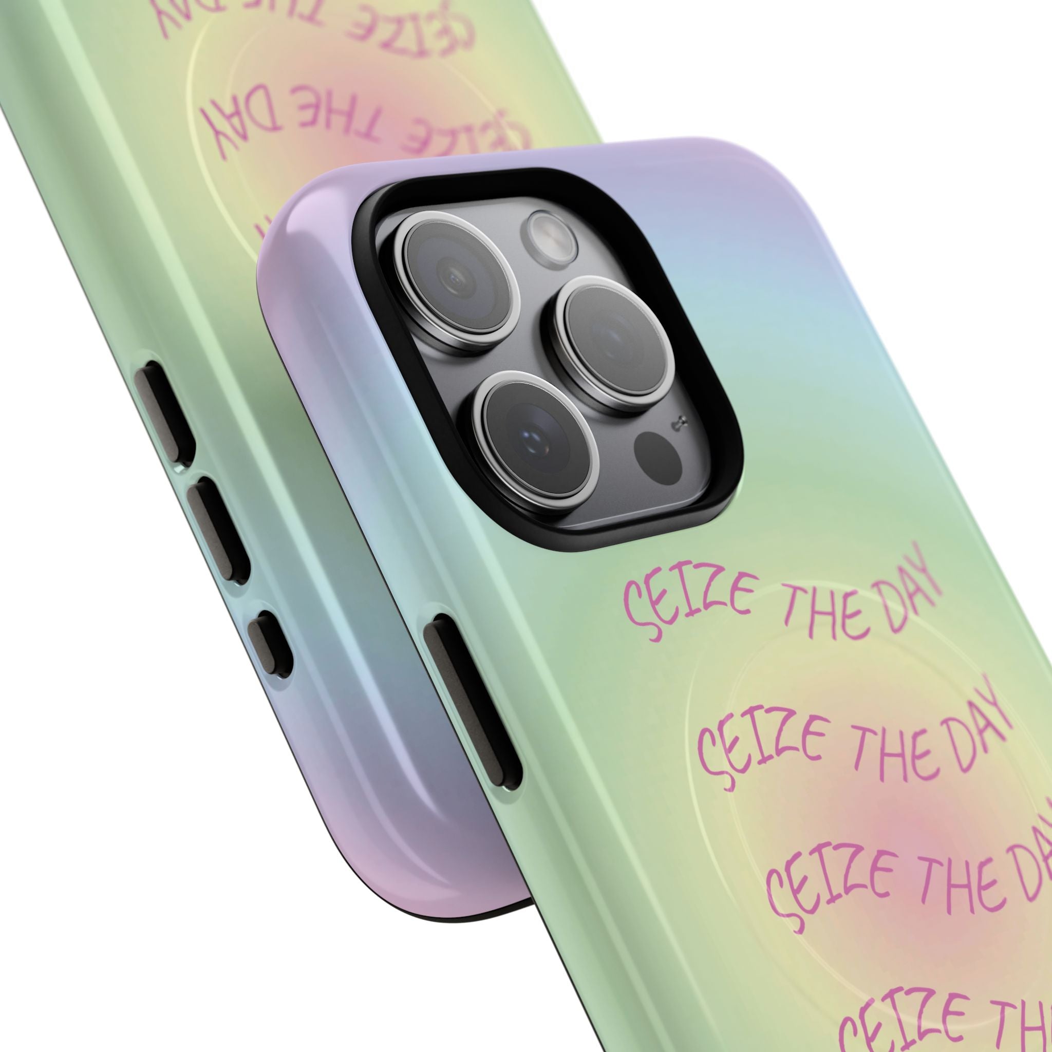 Bermuda Halo Seize The Day Gradient MagSafe Protective Phone Case