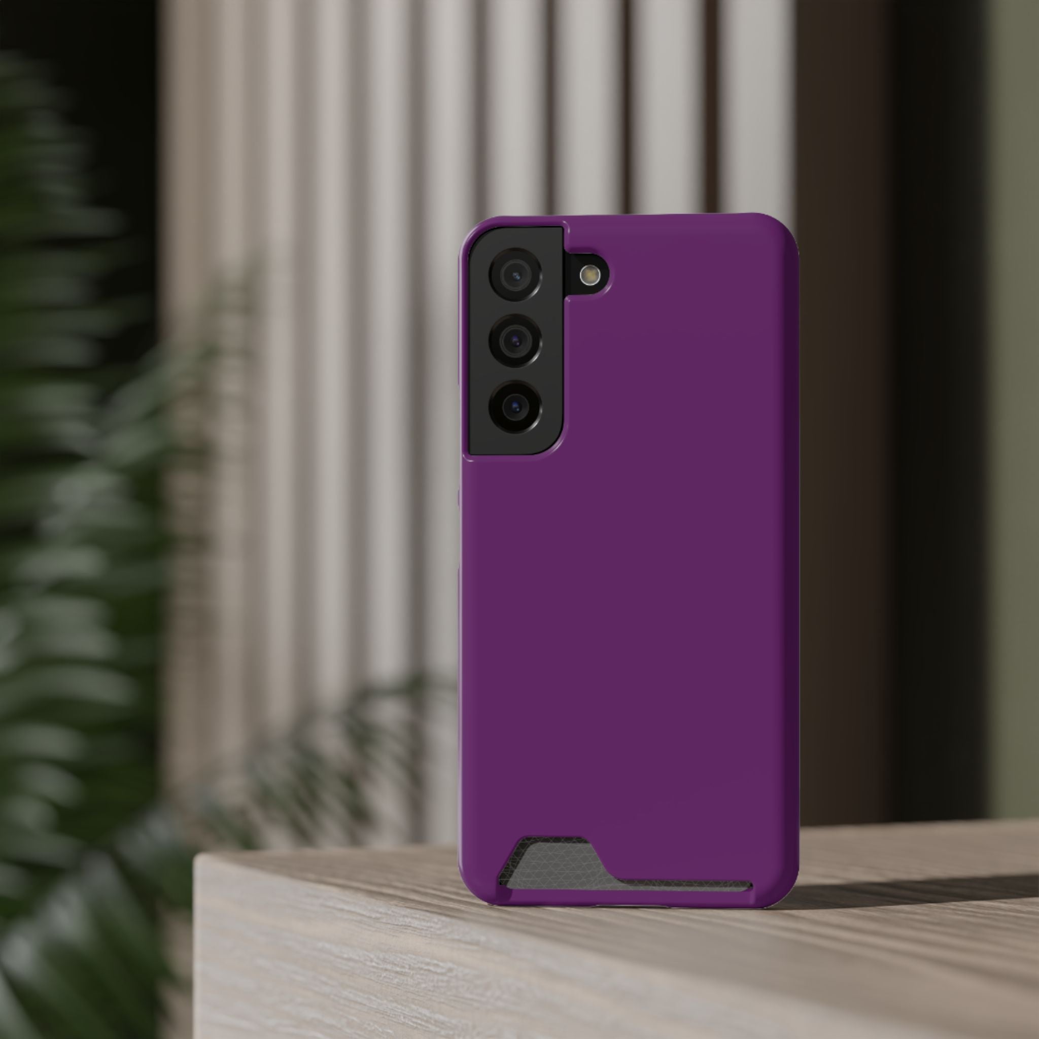 Blueberry Card Holder Phone Case