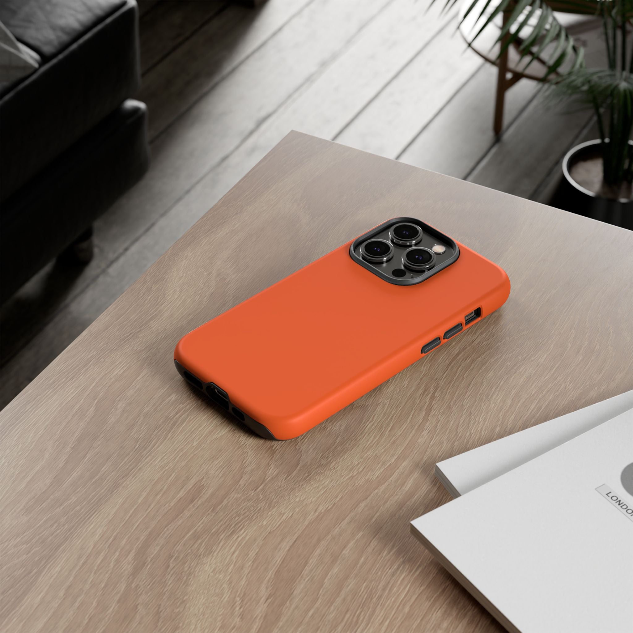 Orange Protective Phone Case