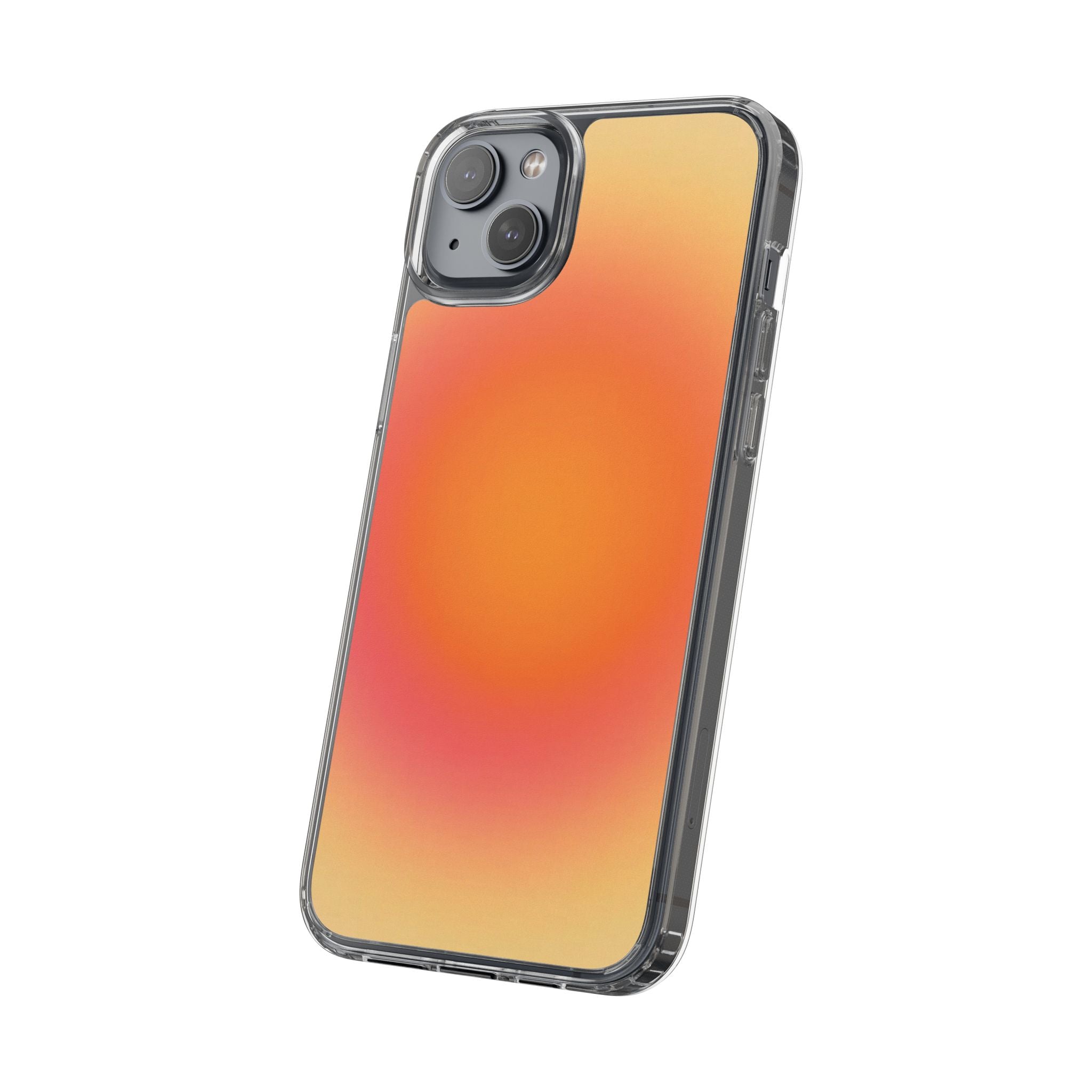 Clear Sunburst Protective Phone Case