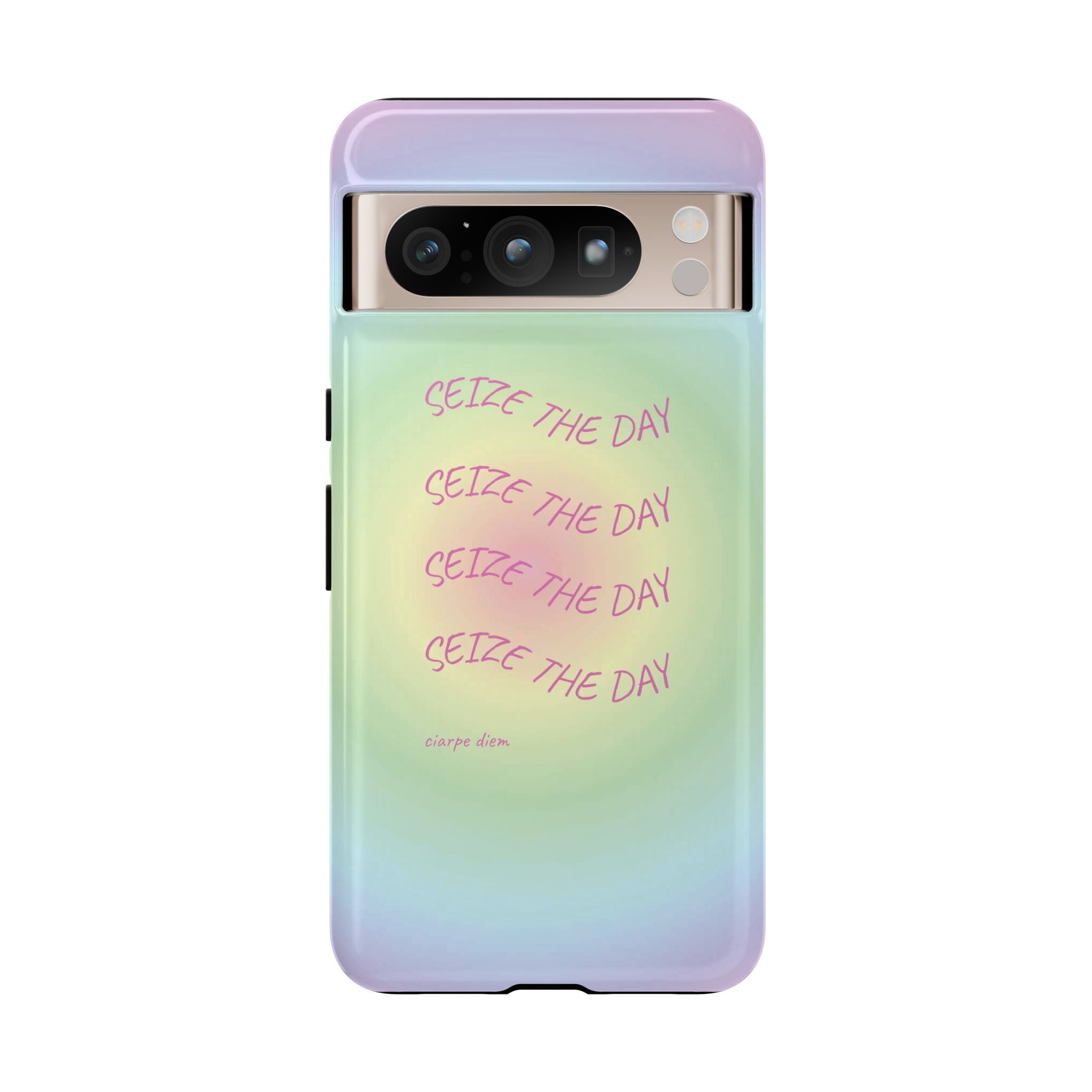 Bermuda Halo Seize The Day Pastel Gradient Tough Phone Case