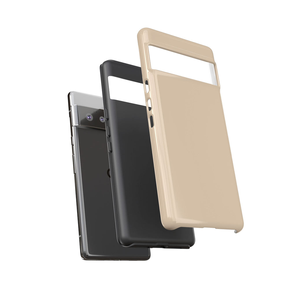 Beige Protective Phone Case