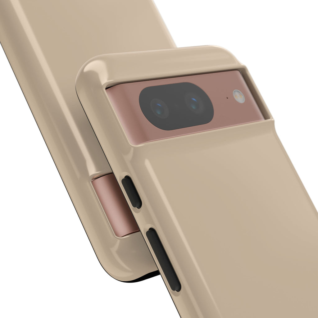 Beige Protective Phone Case