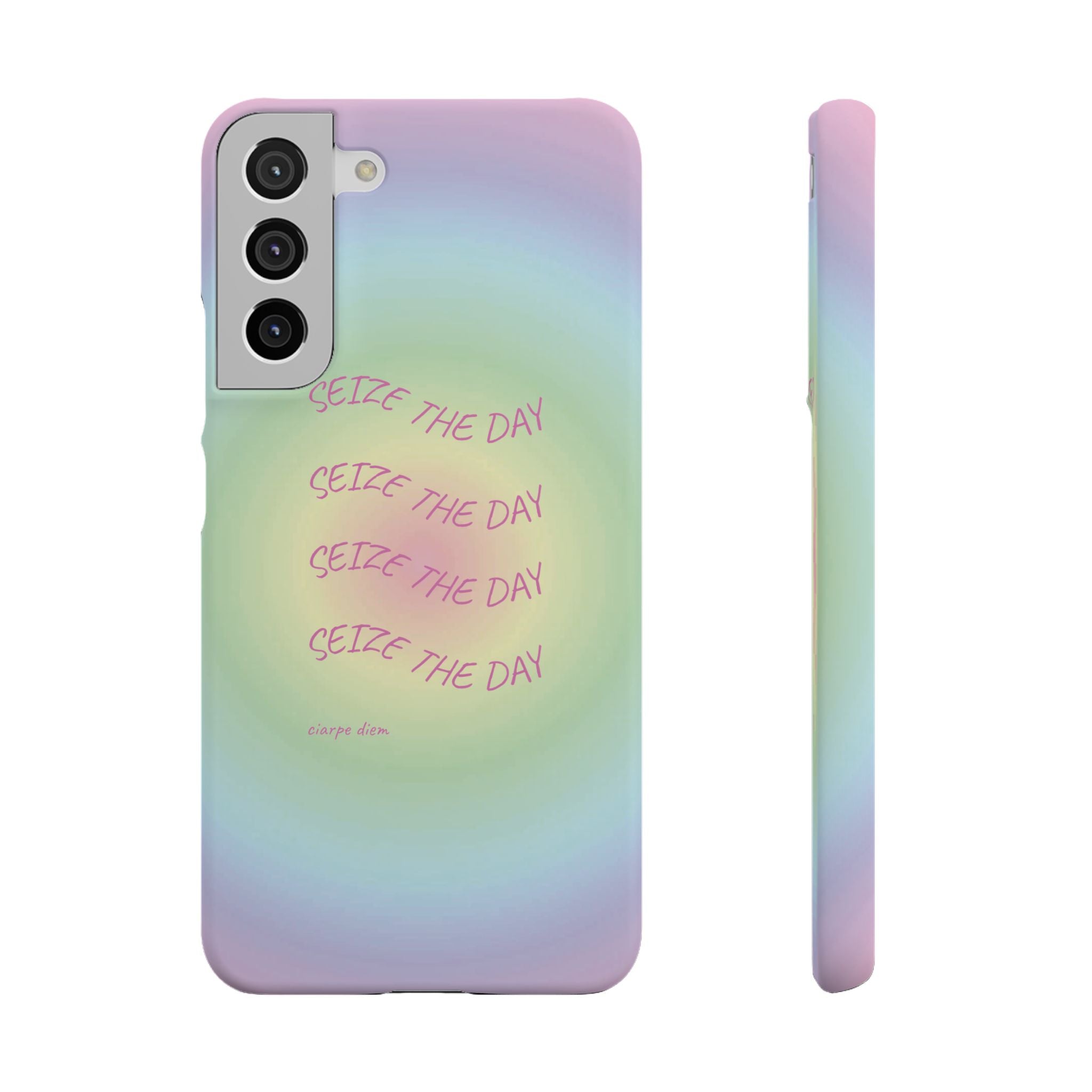 Carpe Diem Bermuda Halo Gradient Snap Phone Case