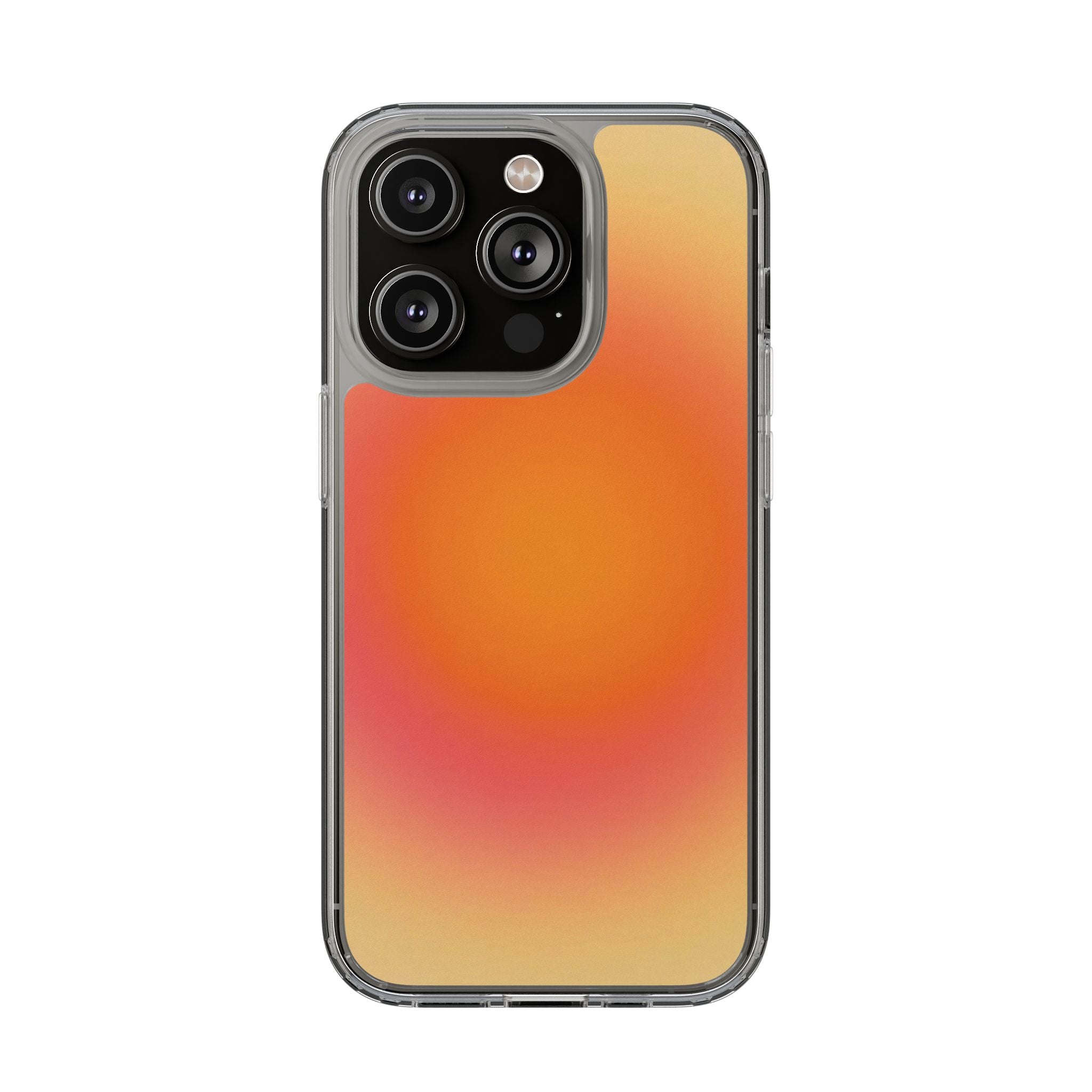 Clear Sunburst Protective Phone Case