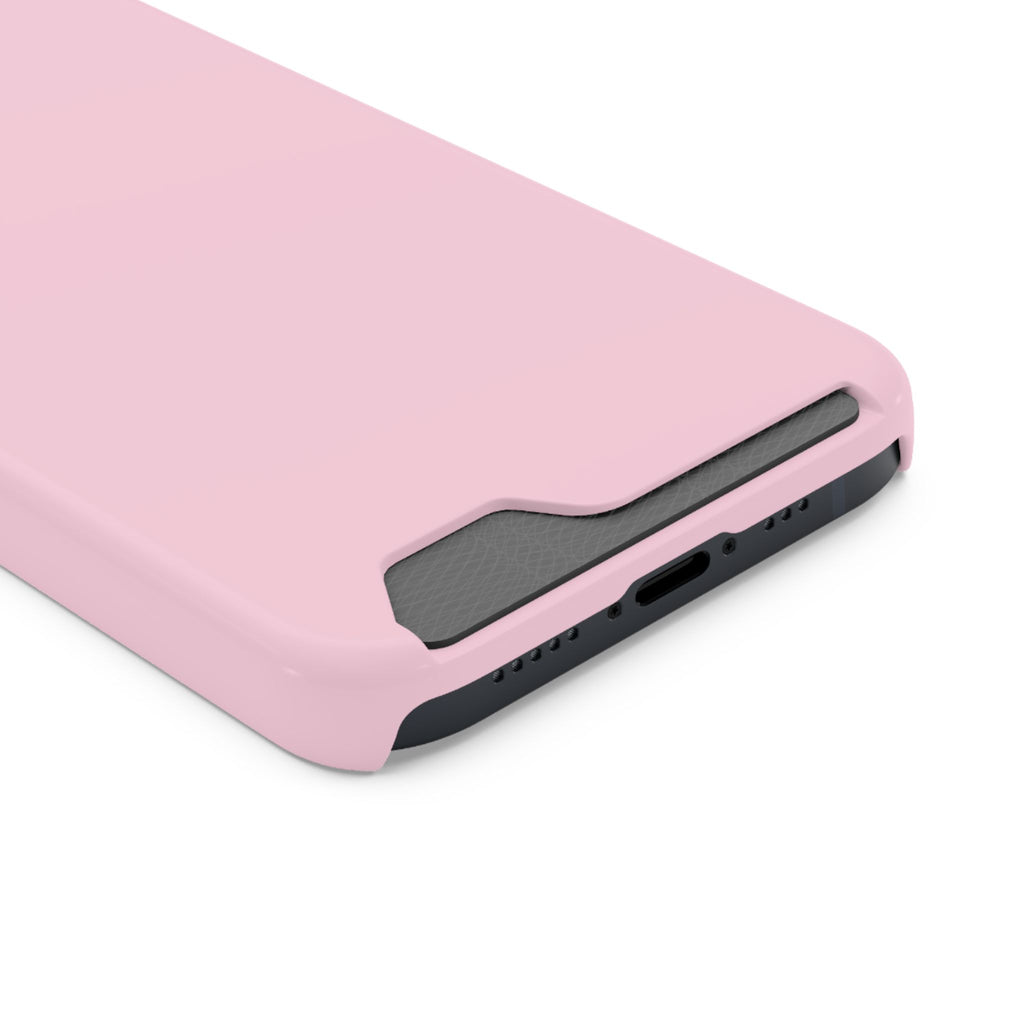 Pale Pink Card-Holder Phone Case