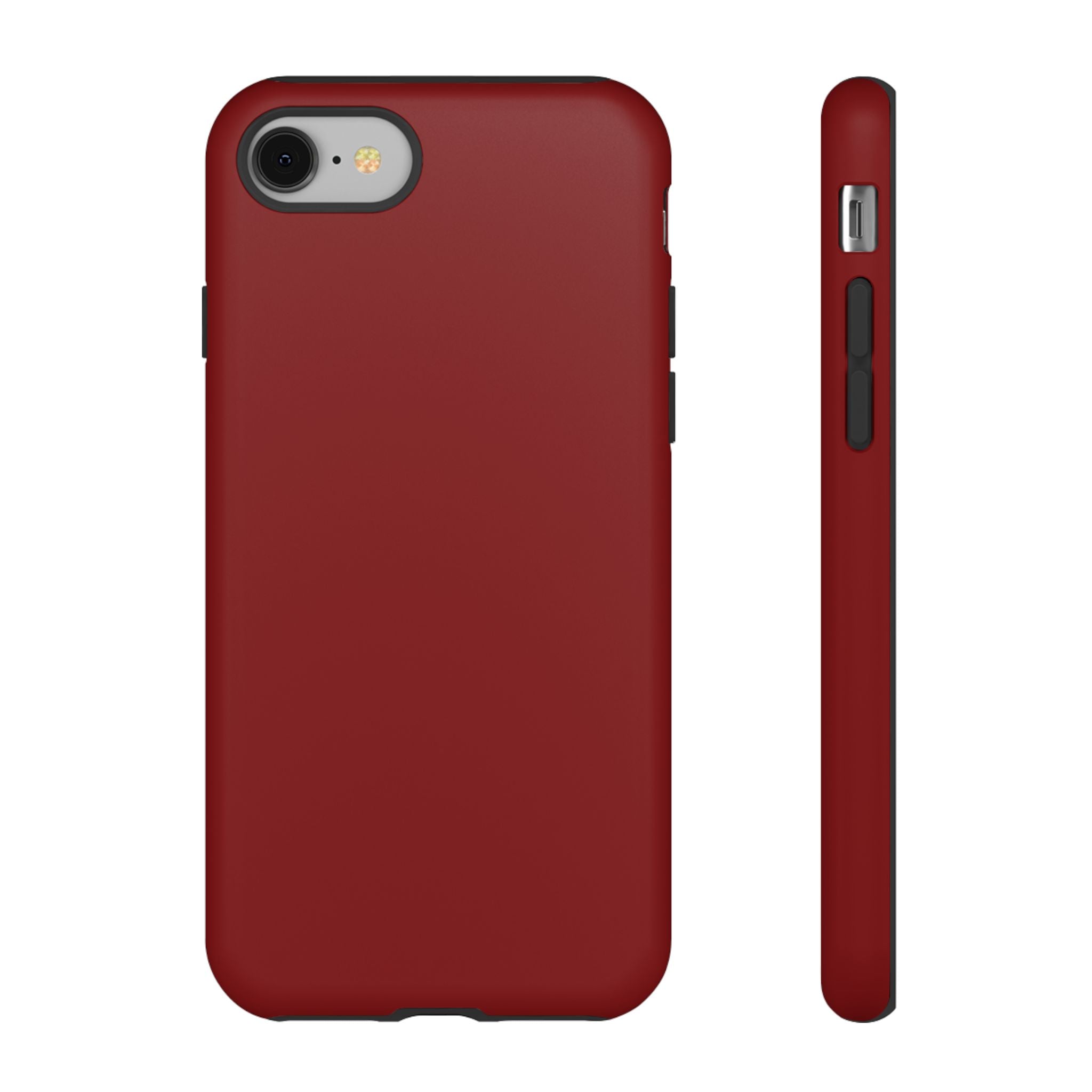Dark Red Protective Phone Case
