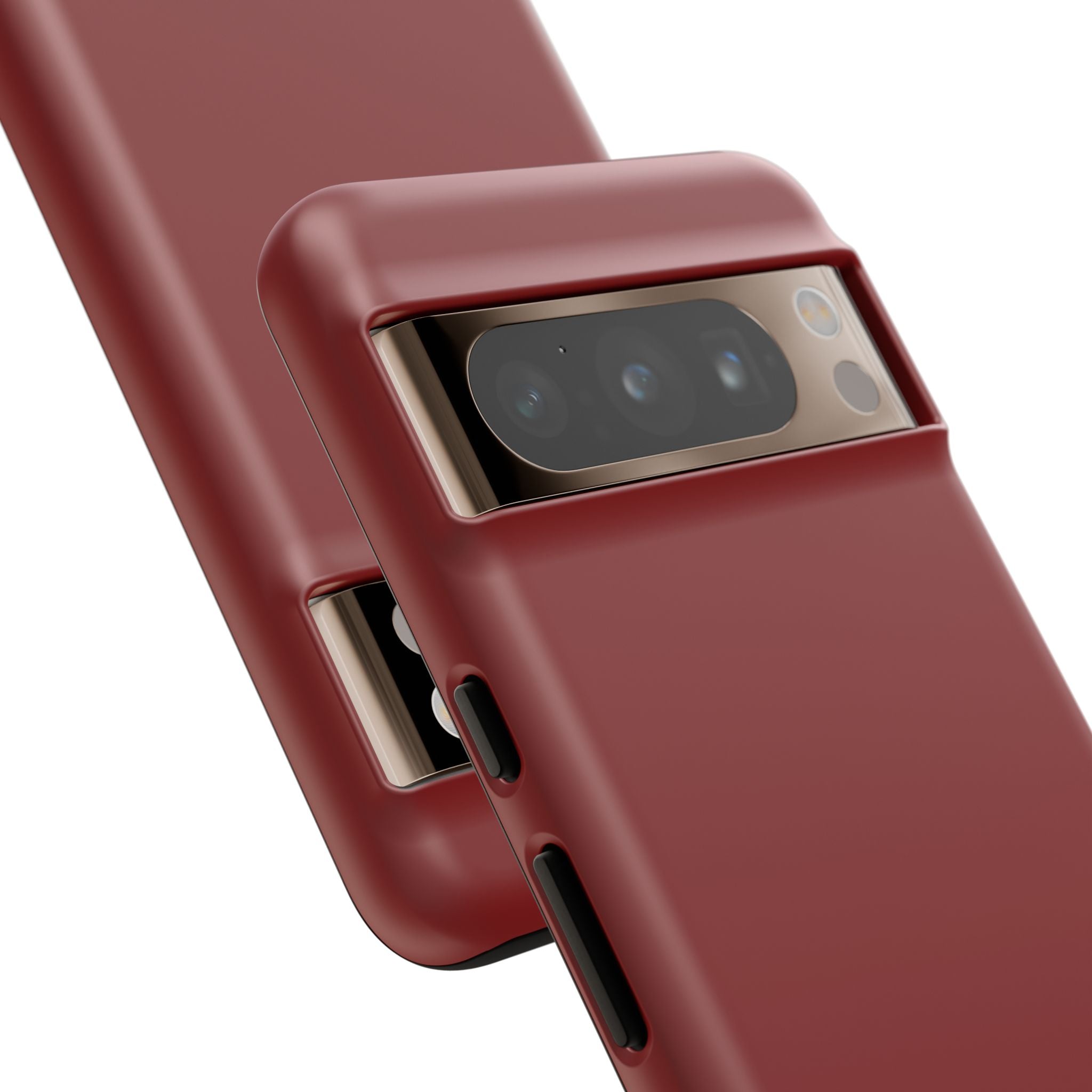 Dark Red Protective Phone Case